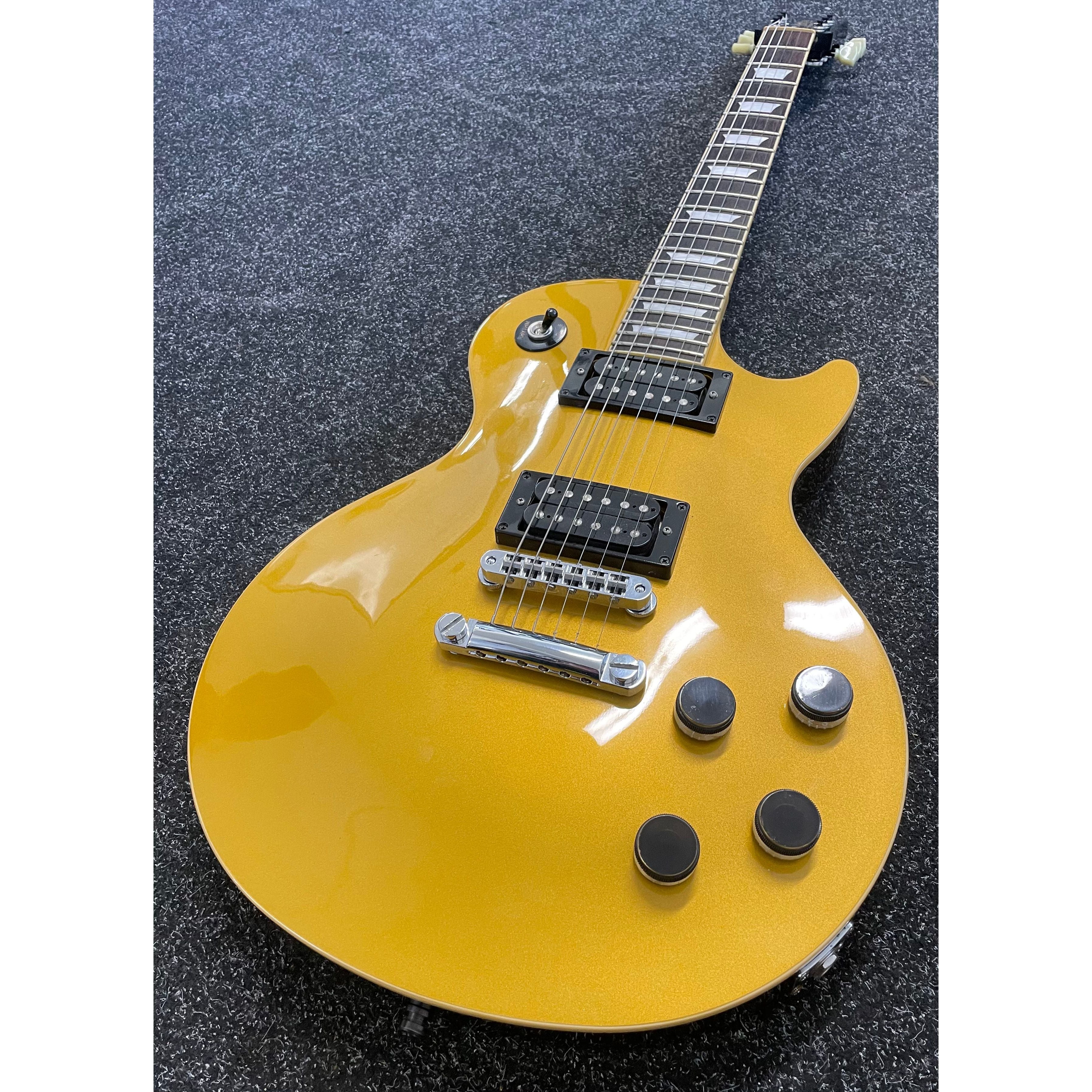 Stormshadow Guitarworks Khamsin LP-Style Made in Yorkshire Single Cut Electric Guitar Gold Top Pre-Owned