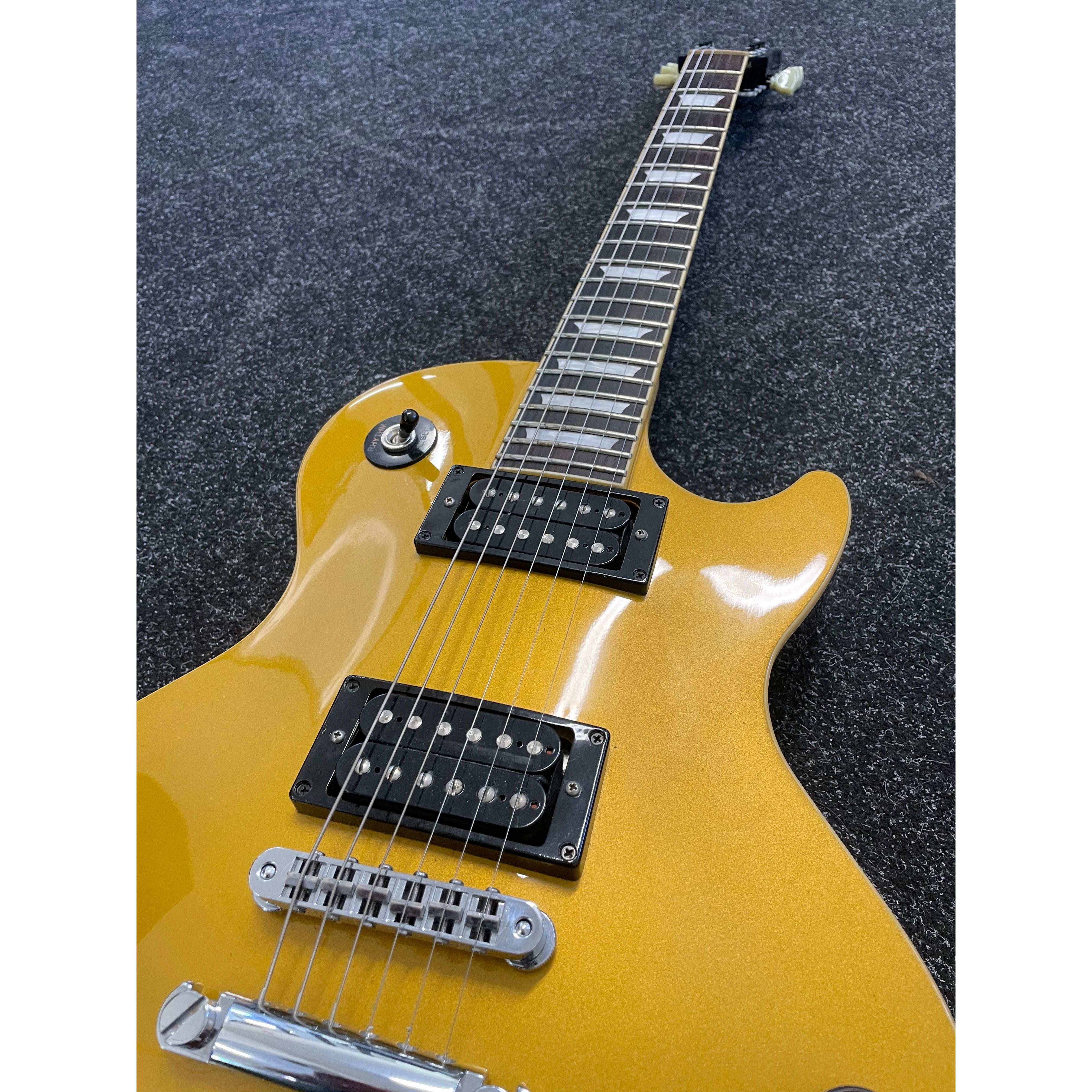 Stormshadow Guitarworks Khamsin LP-Style Made in Yorkshire Single Cut Electric Guitar Gold Top Pre-Owned
