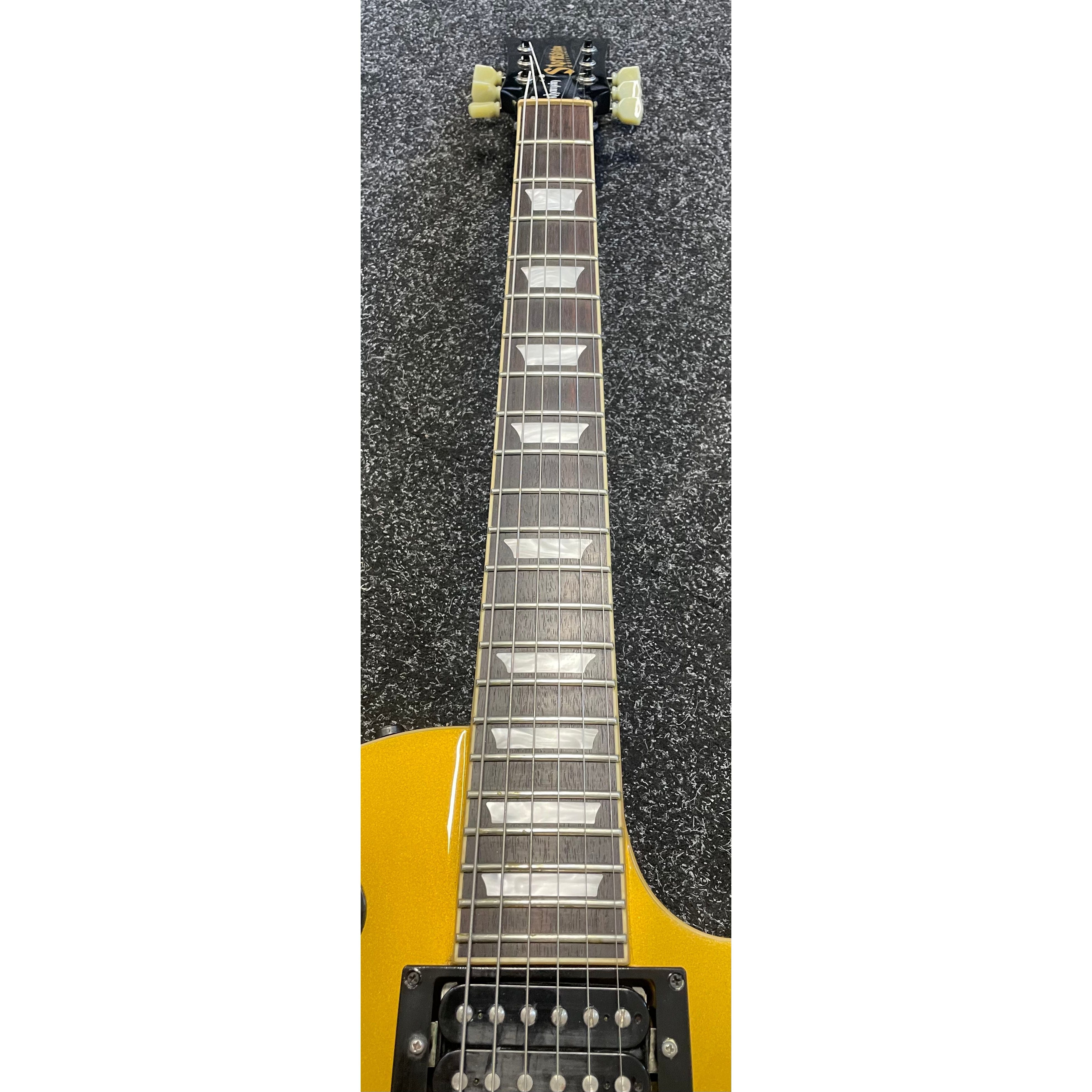 Stormshadow Guitarworks Khamsin LP-Style Made in Yorkshire Single Cut Electric Guitar Gold Top Pre-Owned