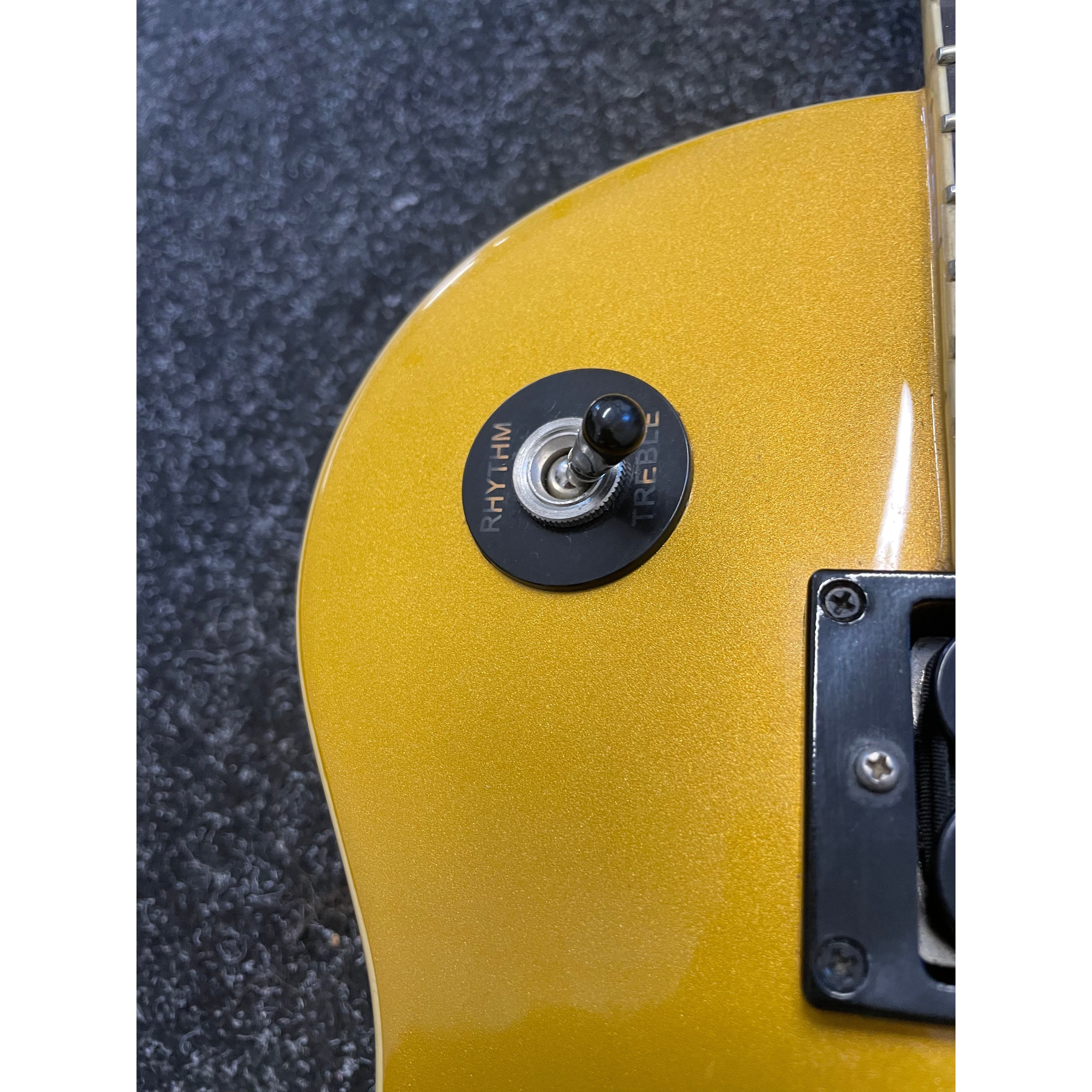 Stormshadow Guitarworks Khamsin LP-Style Made in Yorkshire Single Cut Electric Guitar Gold Top Pre-Owned