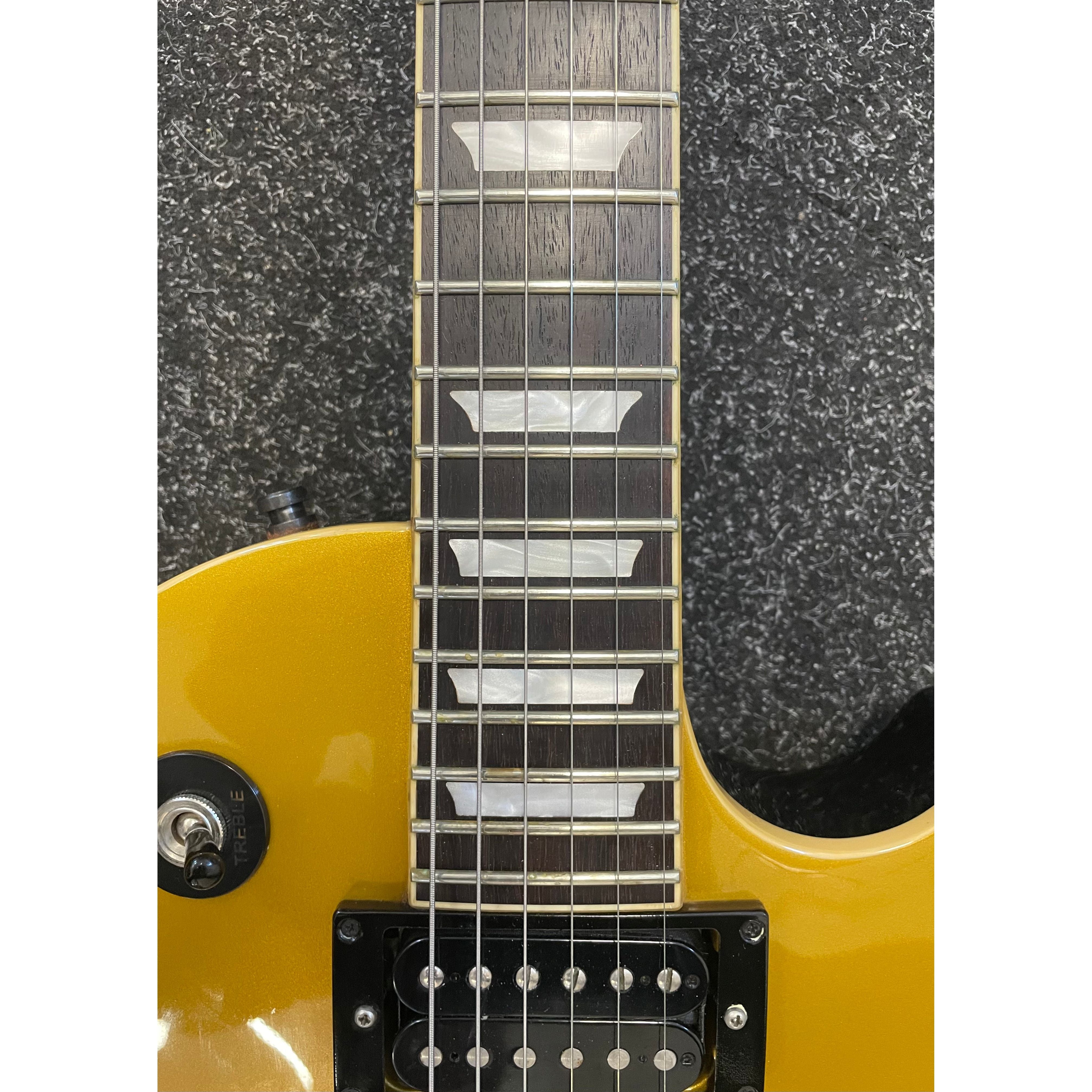 Stormshadow Guitarworks Khamsin LP-Style Made in Yorkshire Single Cut Electric Guitar Gold Top Pre-Owned