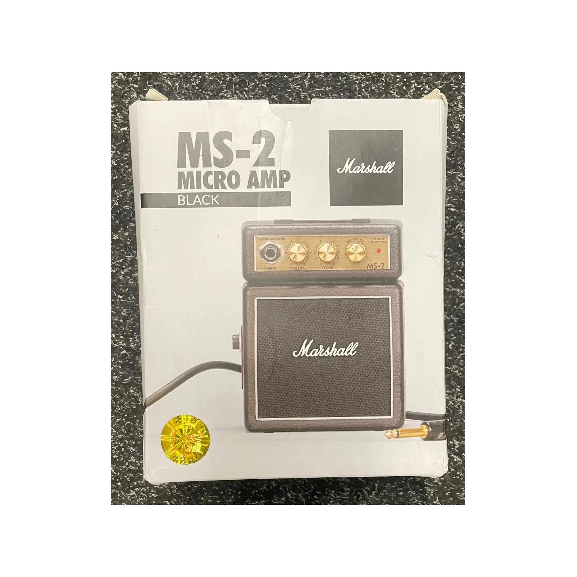 Marshall MS-2 Portable Amplifier in Black Pre-Owned