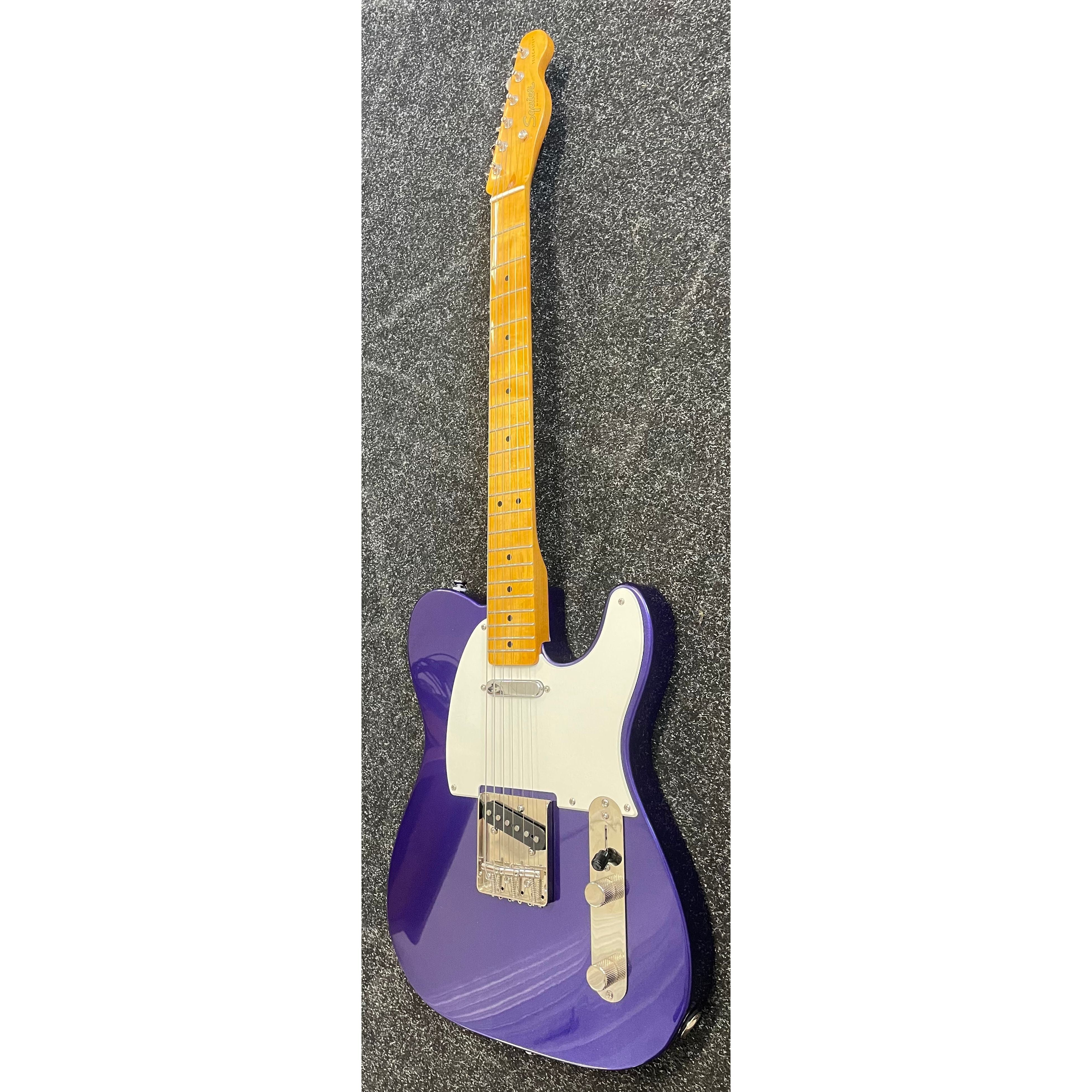 Squier by Fender Classic Vibe FSR Danish Pete Telecaster in Metallic Purple Pre-Owned