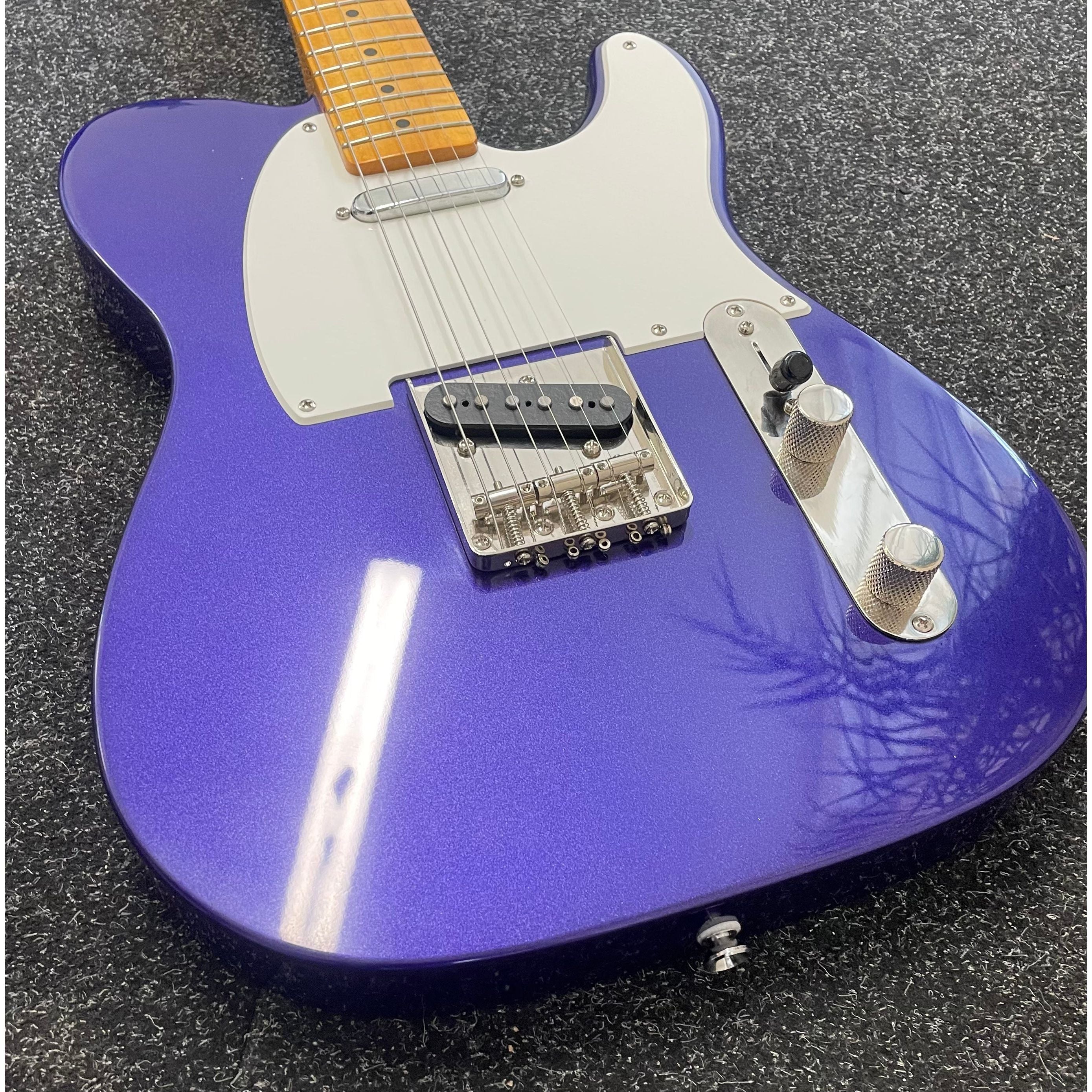 Squier by Fender Classic Vibe FSR Danish Pete Telecaster in Metallic Purple Pre-Owned