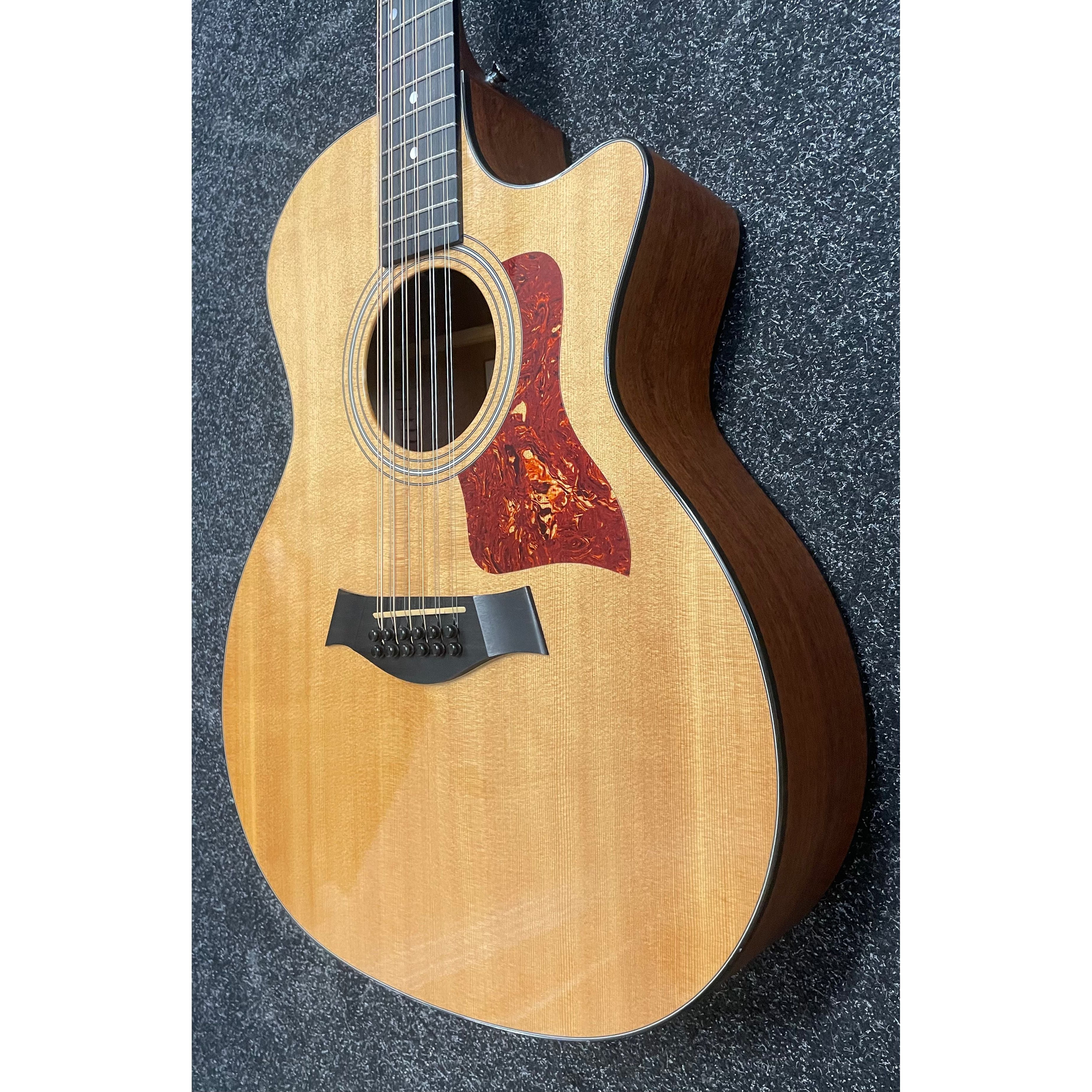 Taylor 354CE Grand Auditorium Venetian Cutaway 12-String Electro Acoustic Guitar in Natural Pre-Owned