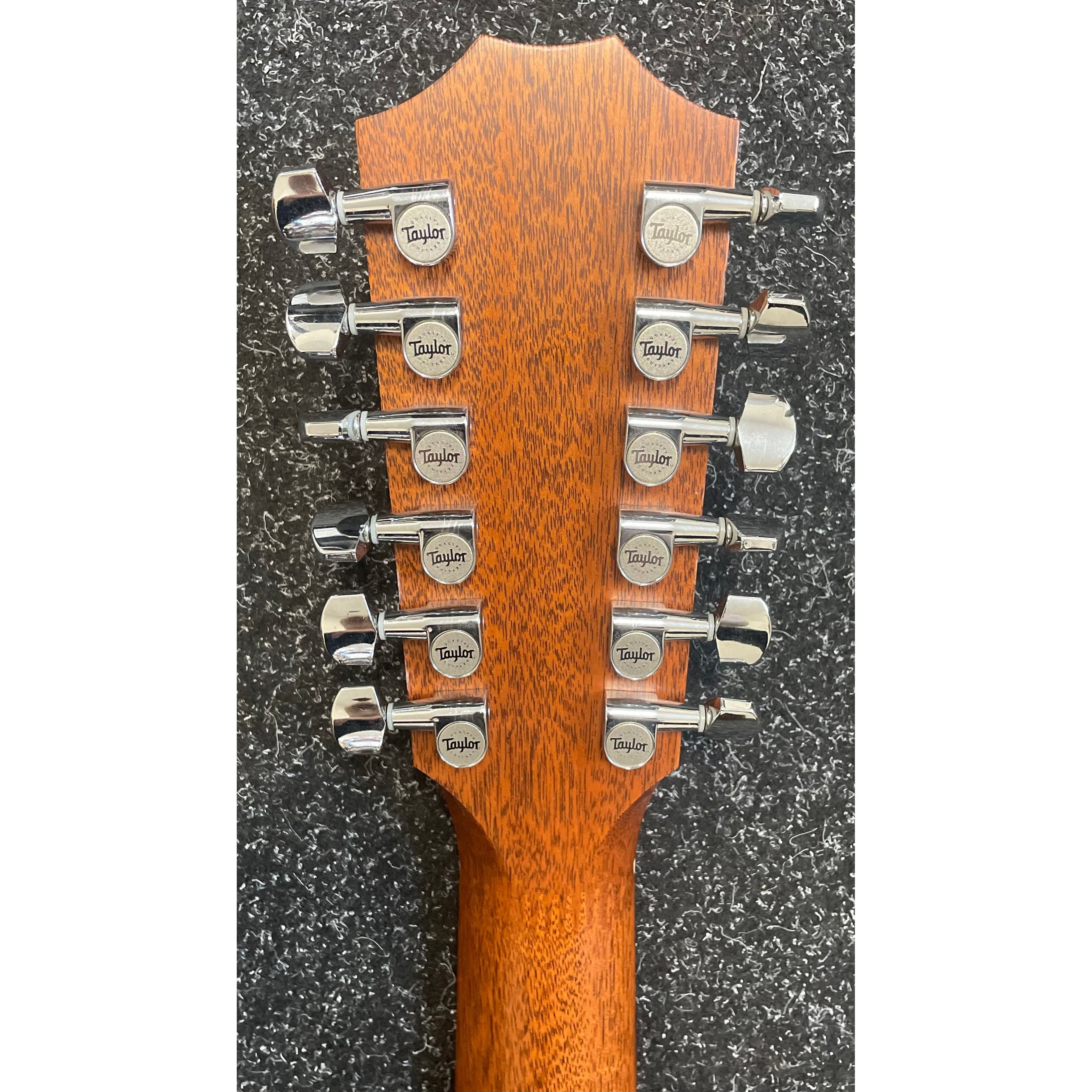 Taylor 354CE Grand Auditorium Venetian Cutaway 12-String Electro Acoustic Guitar in Natural Pre-Owned