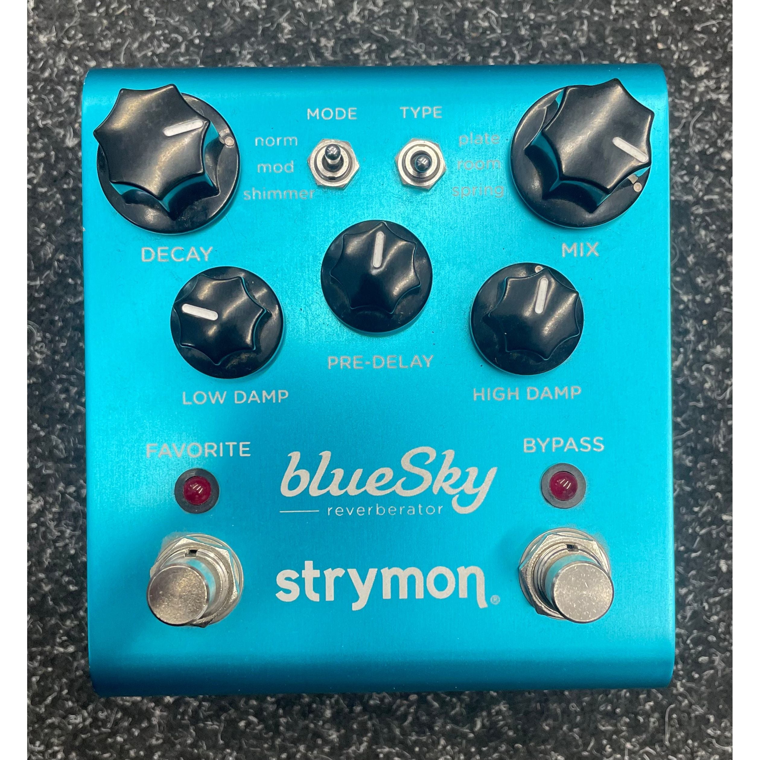 Strymon Blue Sky Reverberator V1 Reverb Pedal Pre-Owned