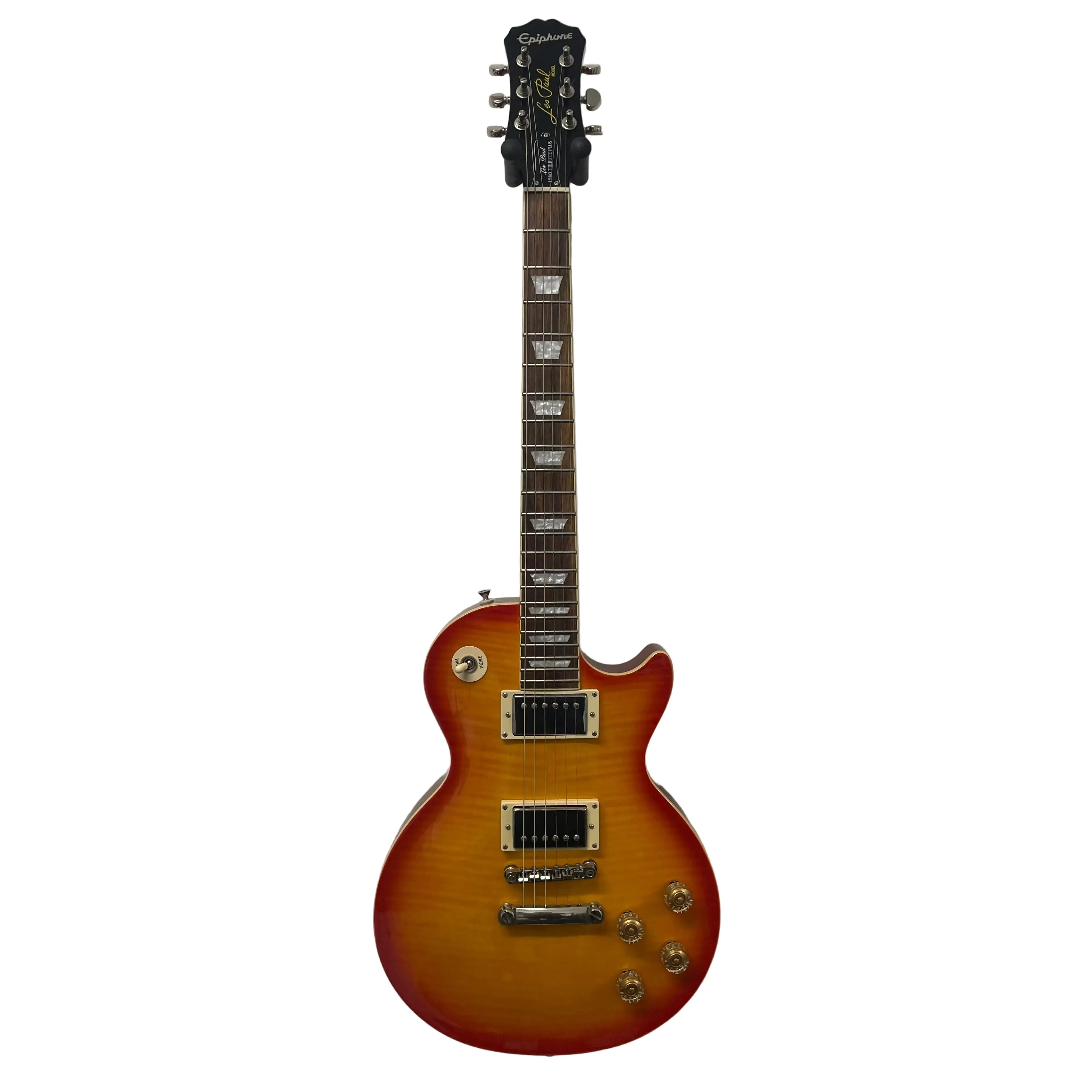 Epiphone Les Paul 1960’s Tribute Plus in Cherry Burst with Original Hardcase Pre-Owned
