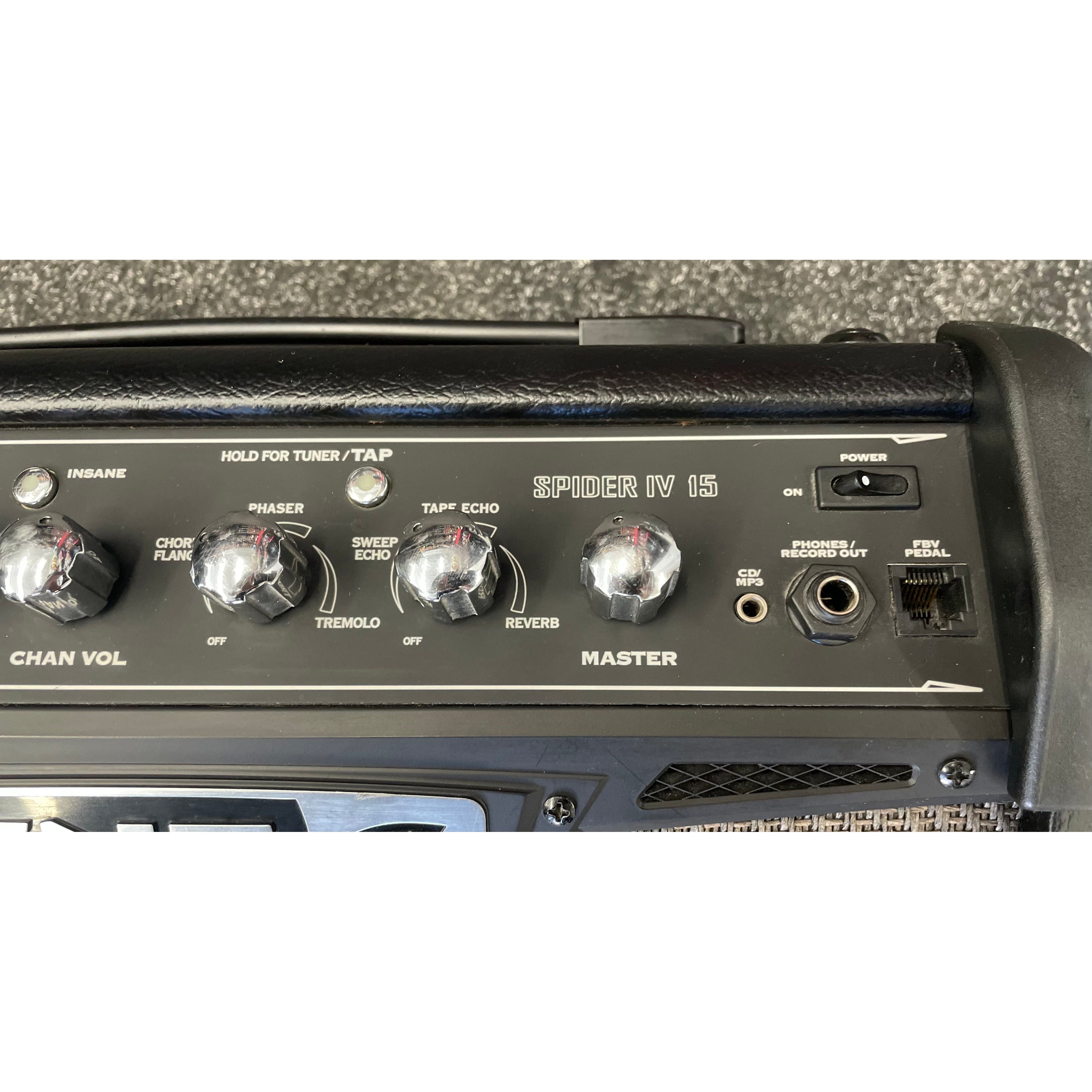 Line 6 Spider IV 15 Digital Modelling Amplifier for Electric Guitar Pre-Owned