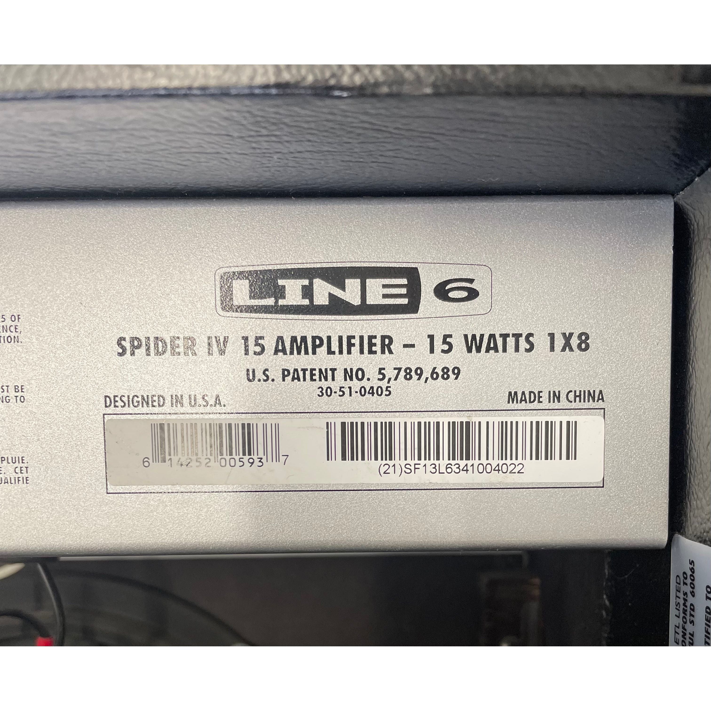 Line 6 Spider IV 15 Digital Modelling Amplifier for Electric Guitar Pre-Owned