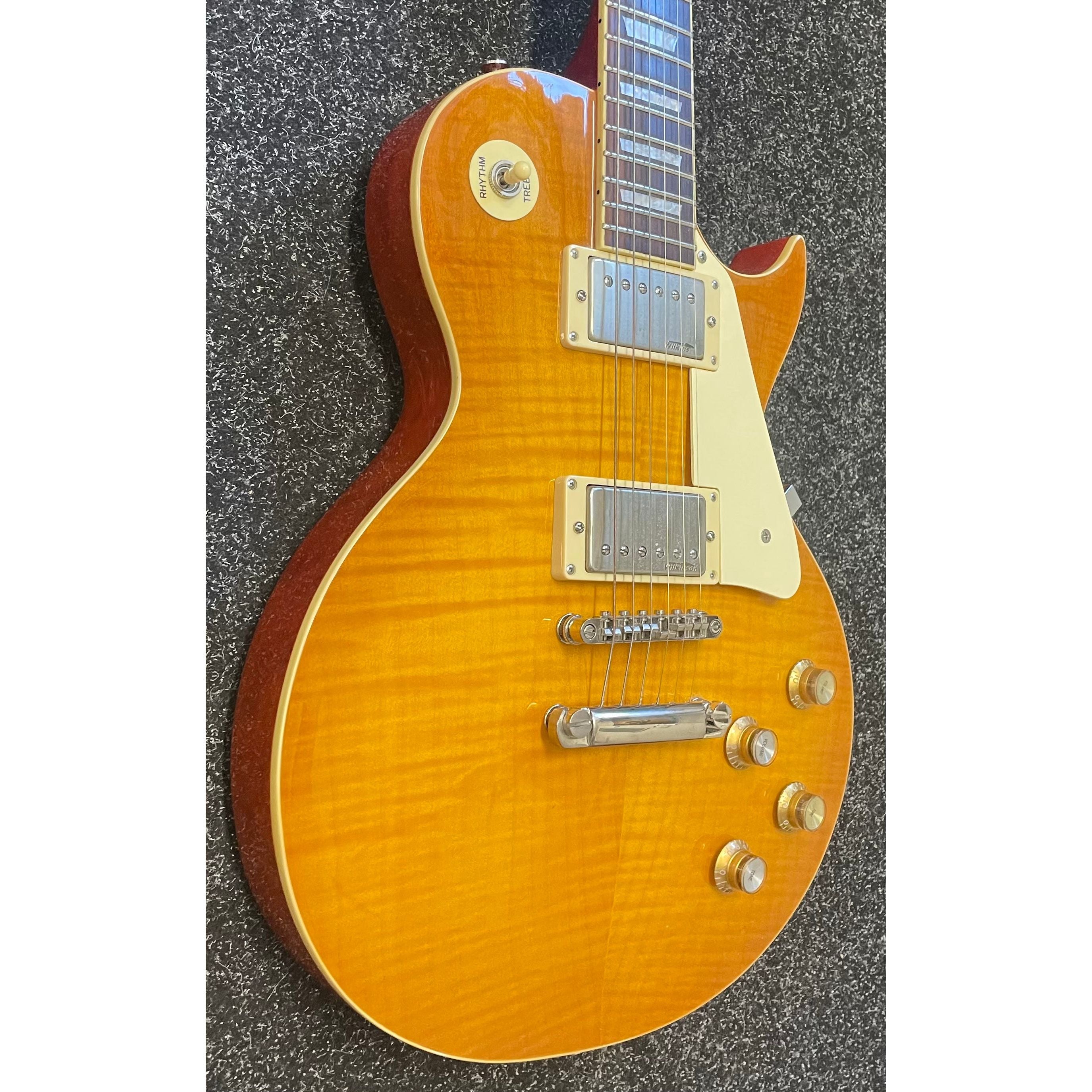 Vintage Lemon Drop PGM 100 ReIssued LP Style Electric Guitar with Hardcase Pre-Owned