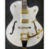 Harley Benton BigTone Trem Hollowbody Electric Guitar in White Pre-Owned