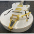 Harley Benton BigTone Trem Hollowbody Electric Guitar in White Pre-Owned
