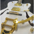 Harley Benton BigTone Trem Hollowbody Electric Guitar in White Pre-Owned