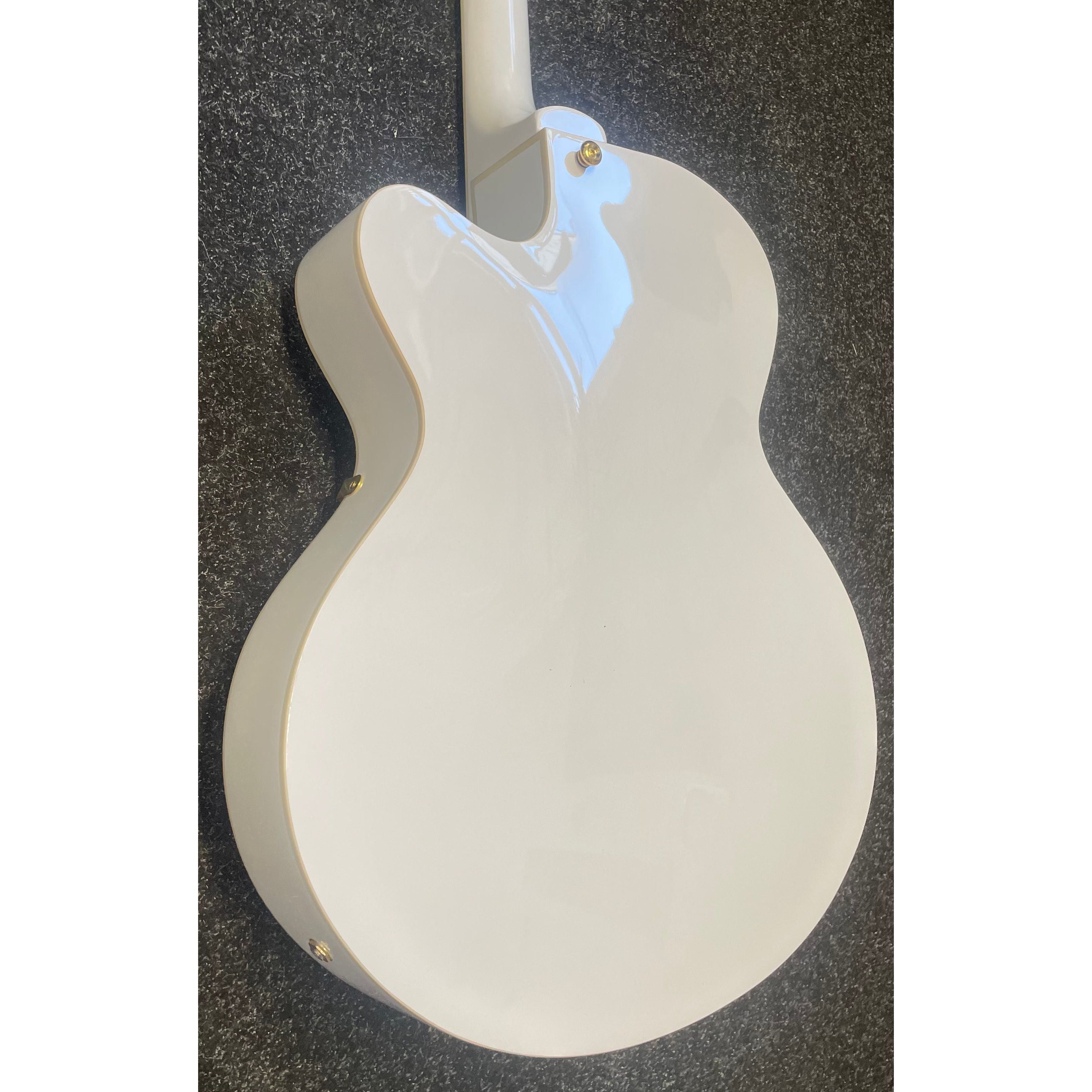 Harley Benton BigTone Trem Hollowbody Electric Guitar in White Pre-Owned