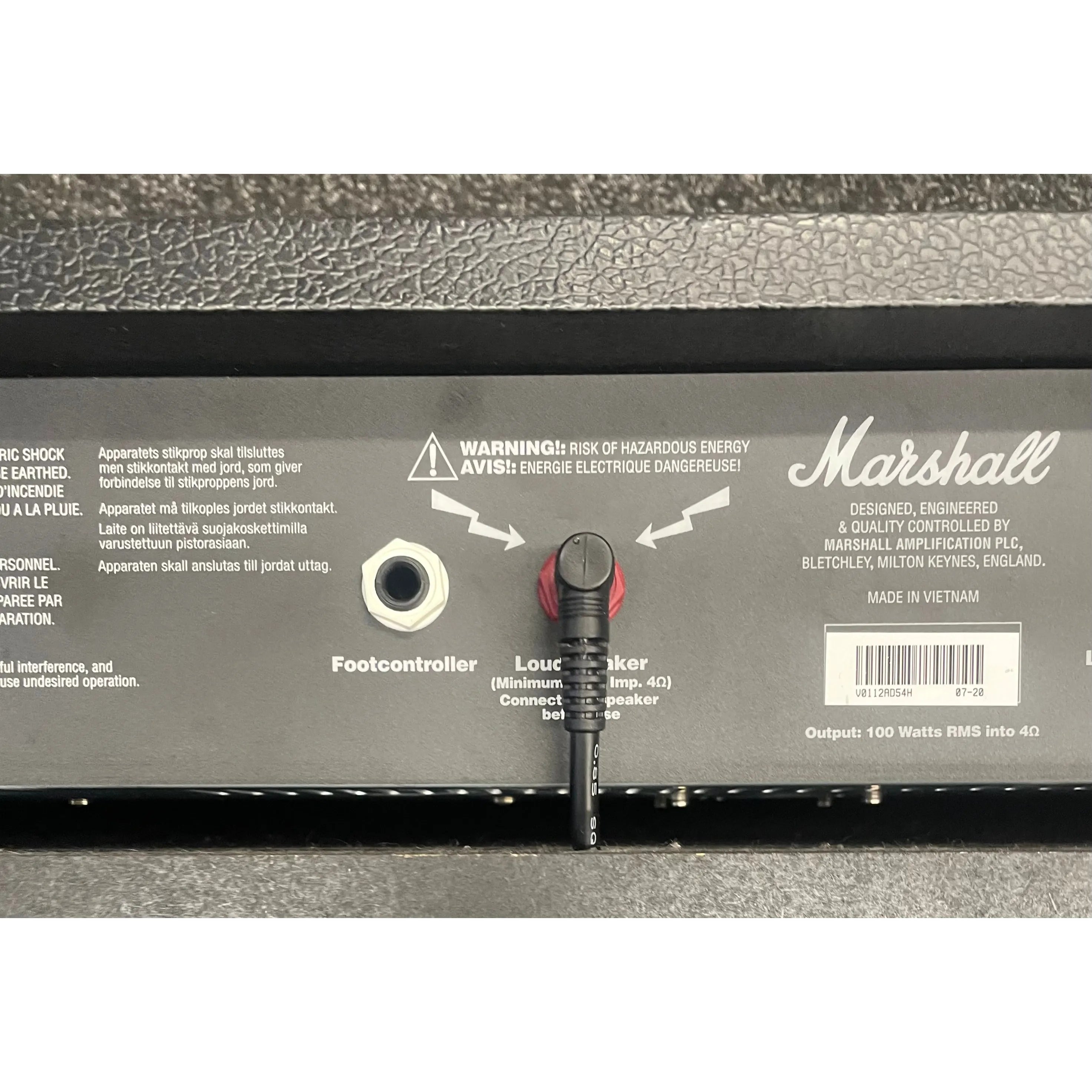 Marshall MG102CFX Guitar Amp Combo on Wheels Pre-Owned