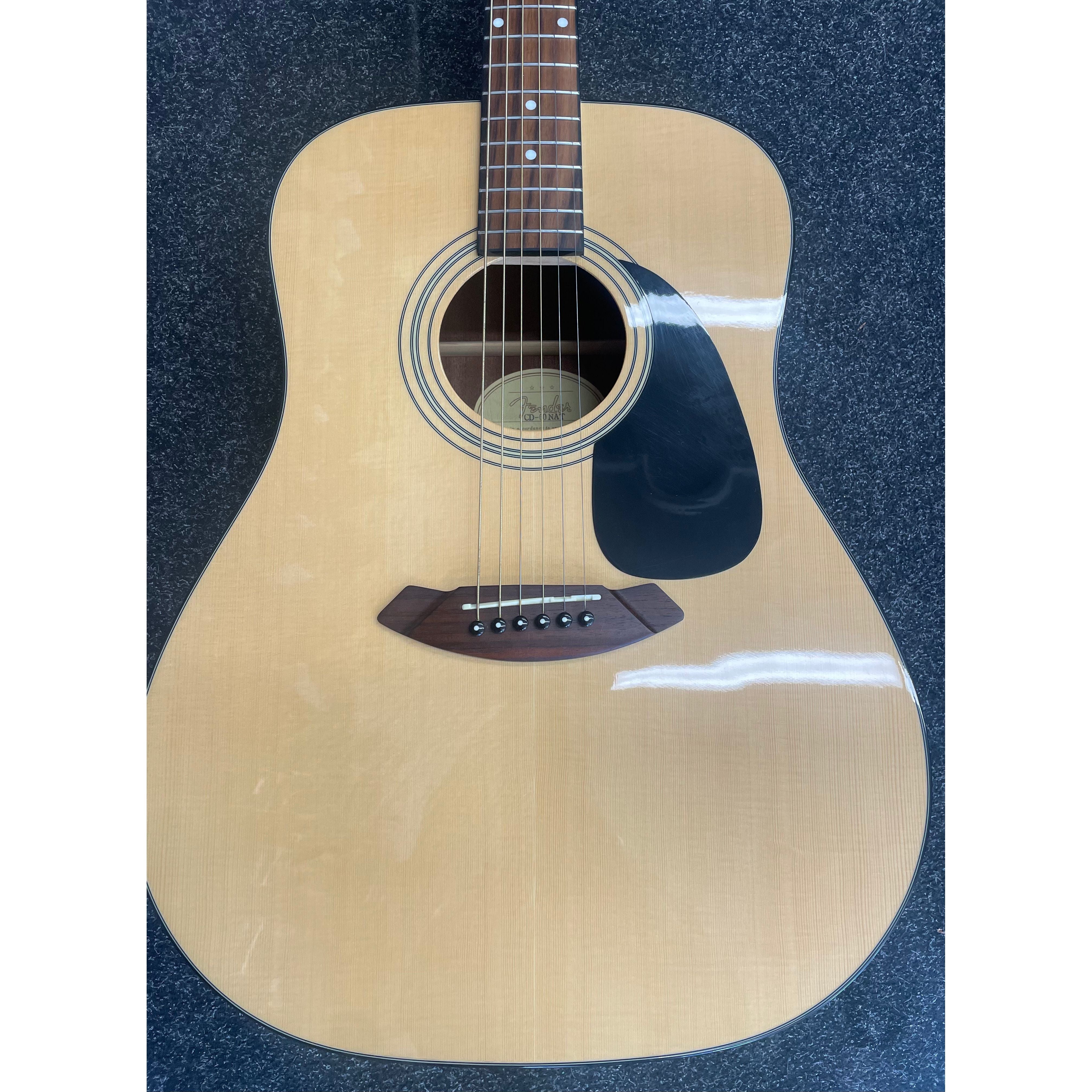 Fender CD-60 Acoustic Guitar in Natural Pre-Owned