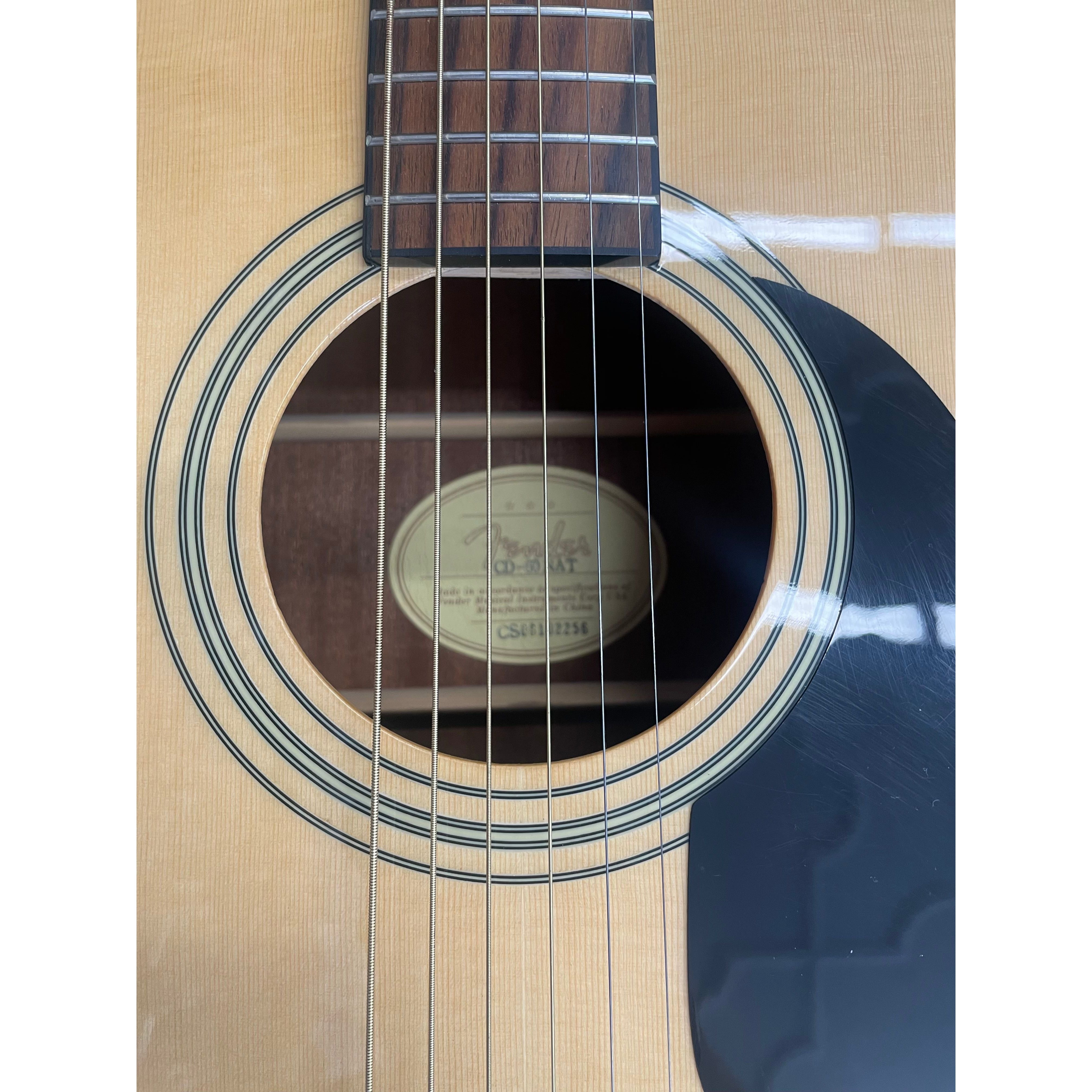 Fender CD-60 Acoustic Guitar in Natural Pre-Owned