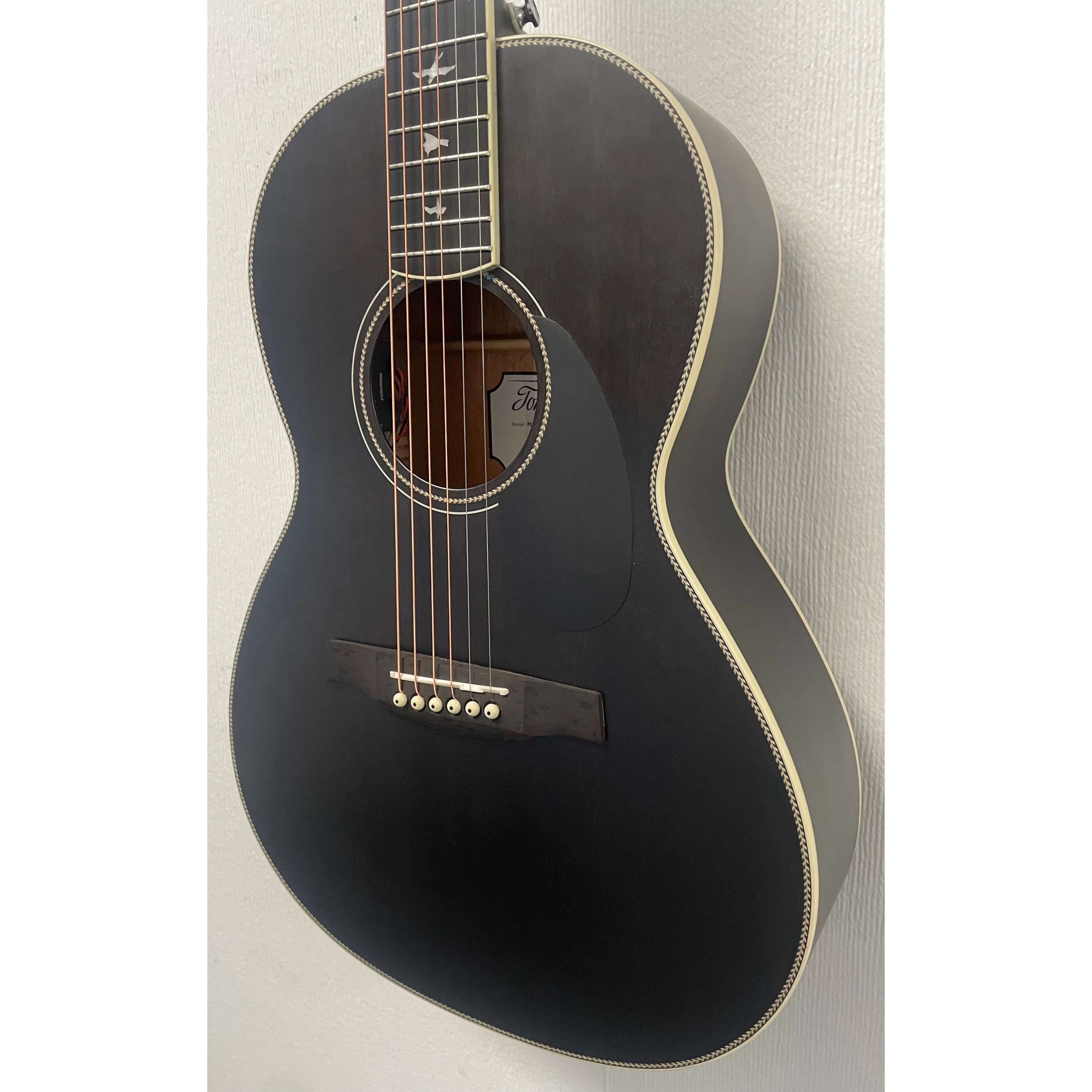 PRS SE Tonare Electro Acoustic Guitar PE20PSACH in Black with Original Gigbag Pre-Owned