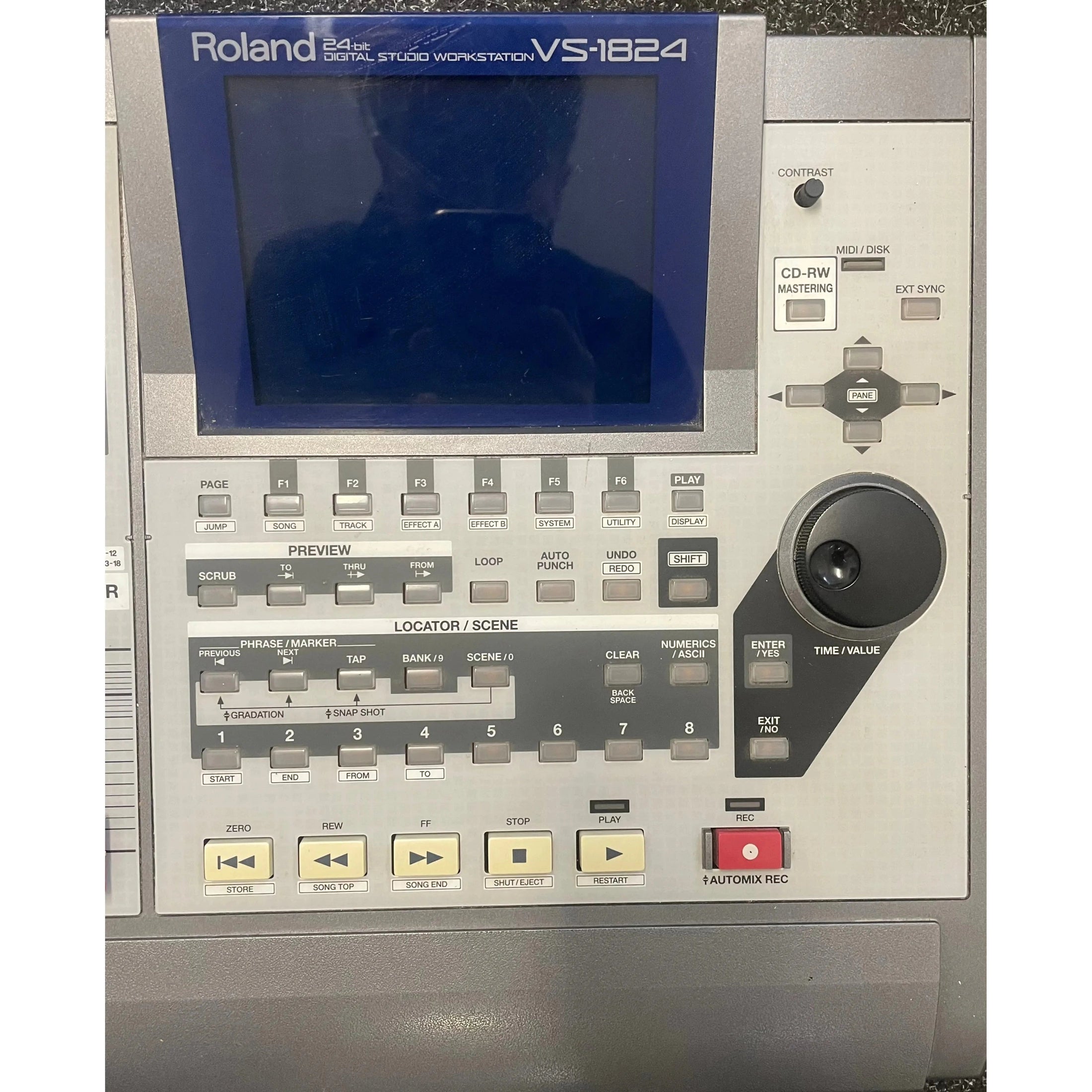 Roland VS-1824CD 24-bit Digital Workstation Pre-Owned with Power Cable and Manuals