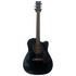 Yamaha FX370C Dreadnought Electro Acoustic in Black Pre-Owned