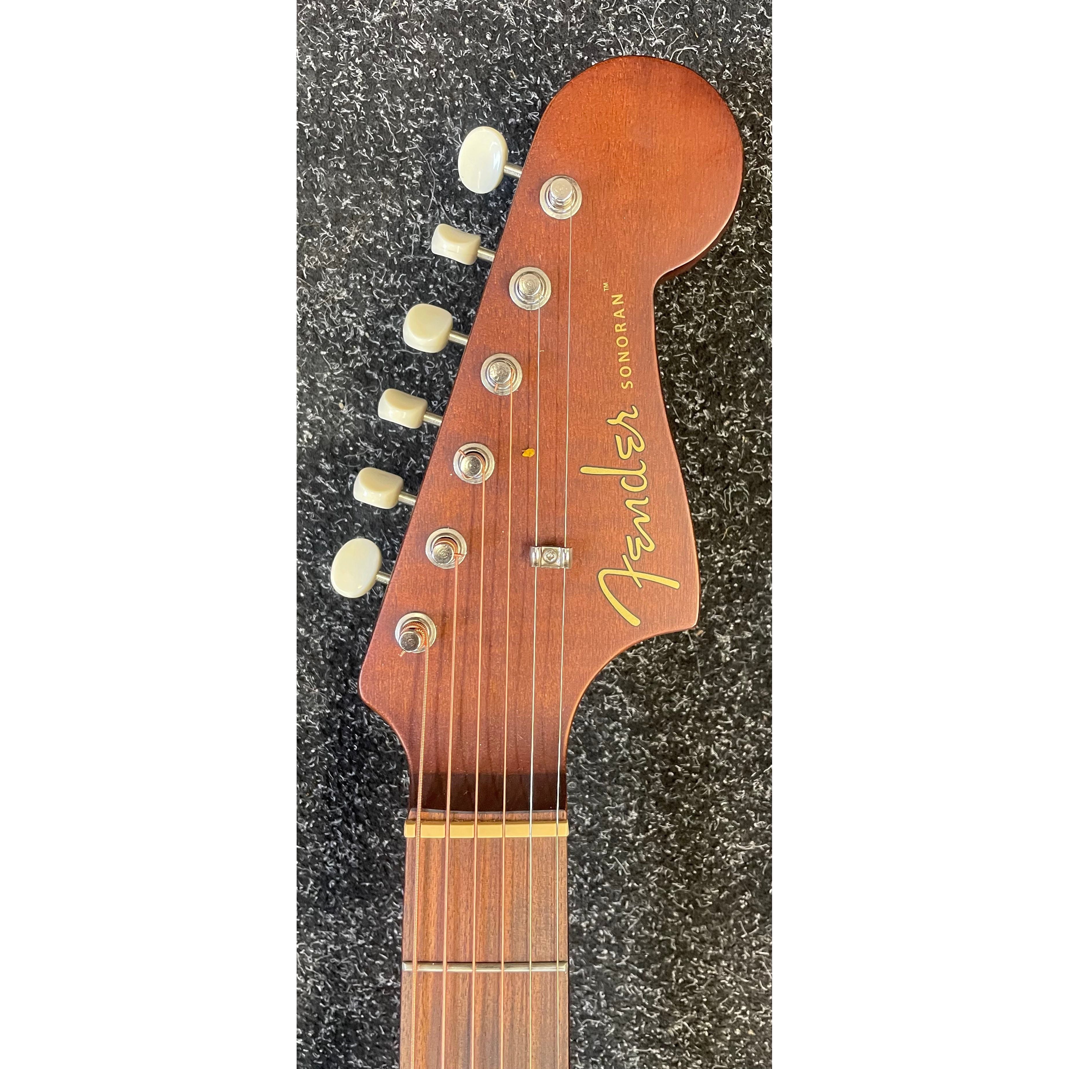 Fender Sonoran Mini All Mahogany Acoustic Guitar with Gigbag Pre-Owned