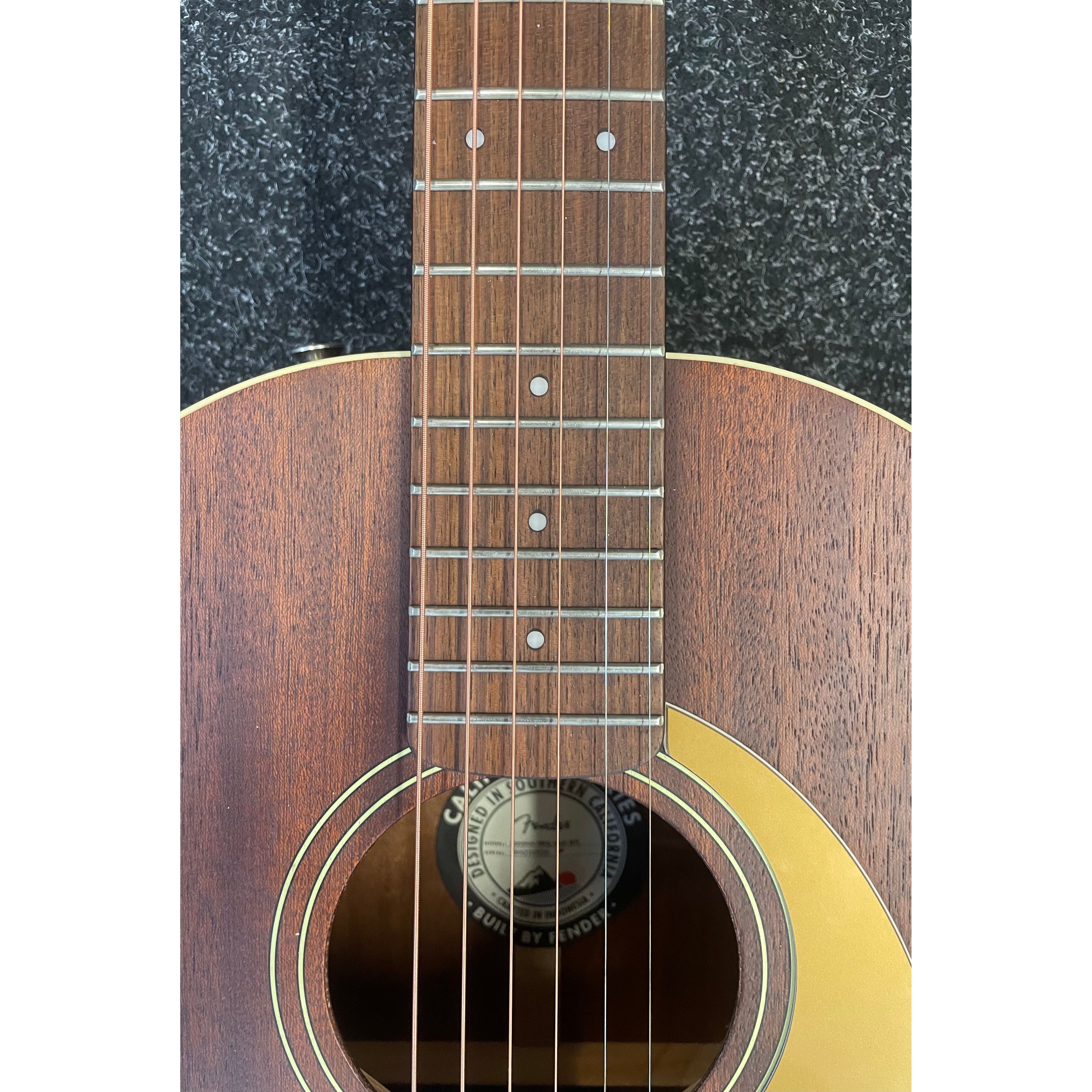 Fender Sonoran Mini All Mahogany Acoustic Guitar with Gigbag Pre-Owned