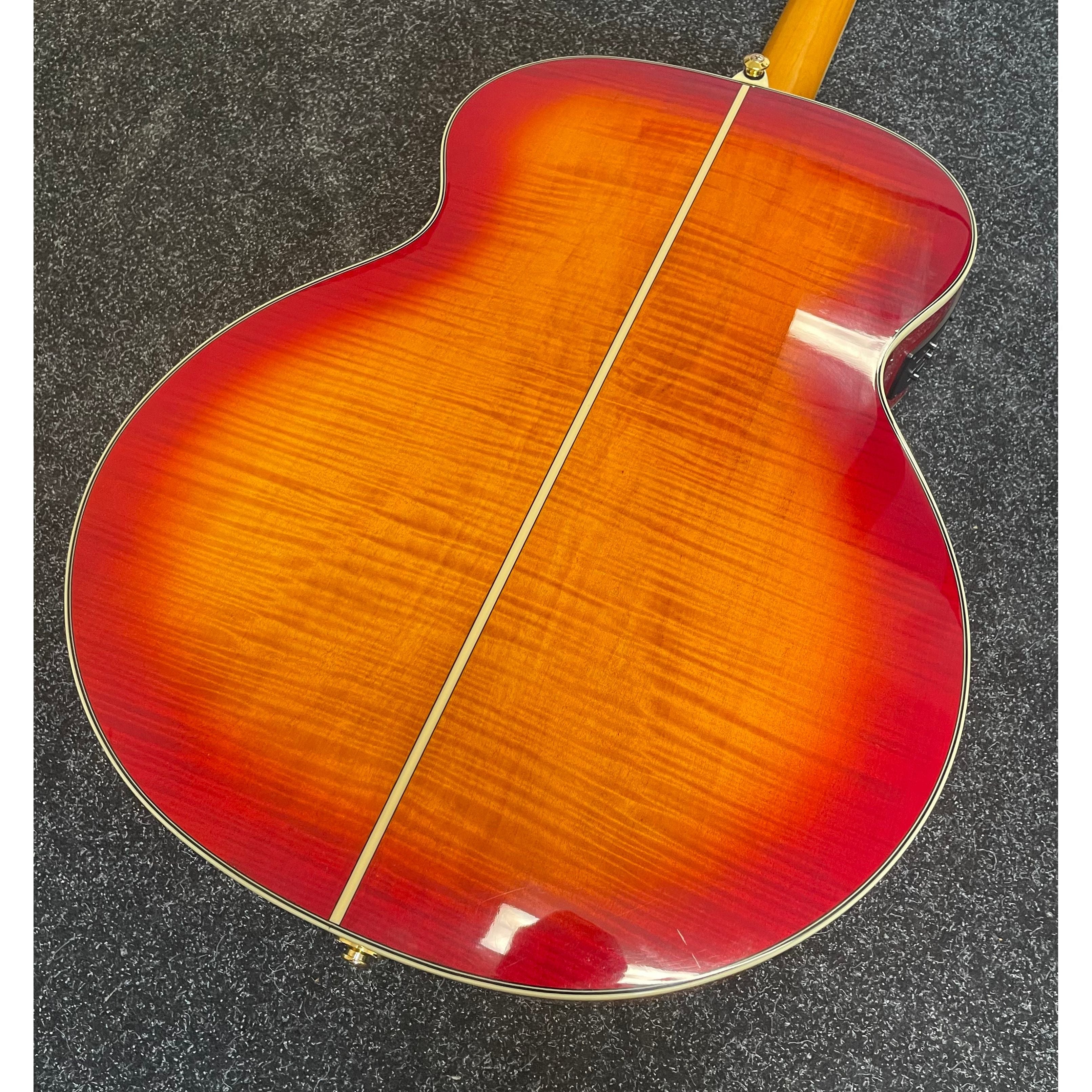 Ibanez SGE430 Electro-Acoustic Guitar in Cherry Burst Pre-Owned