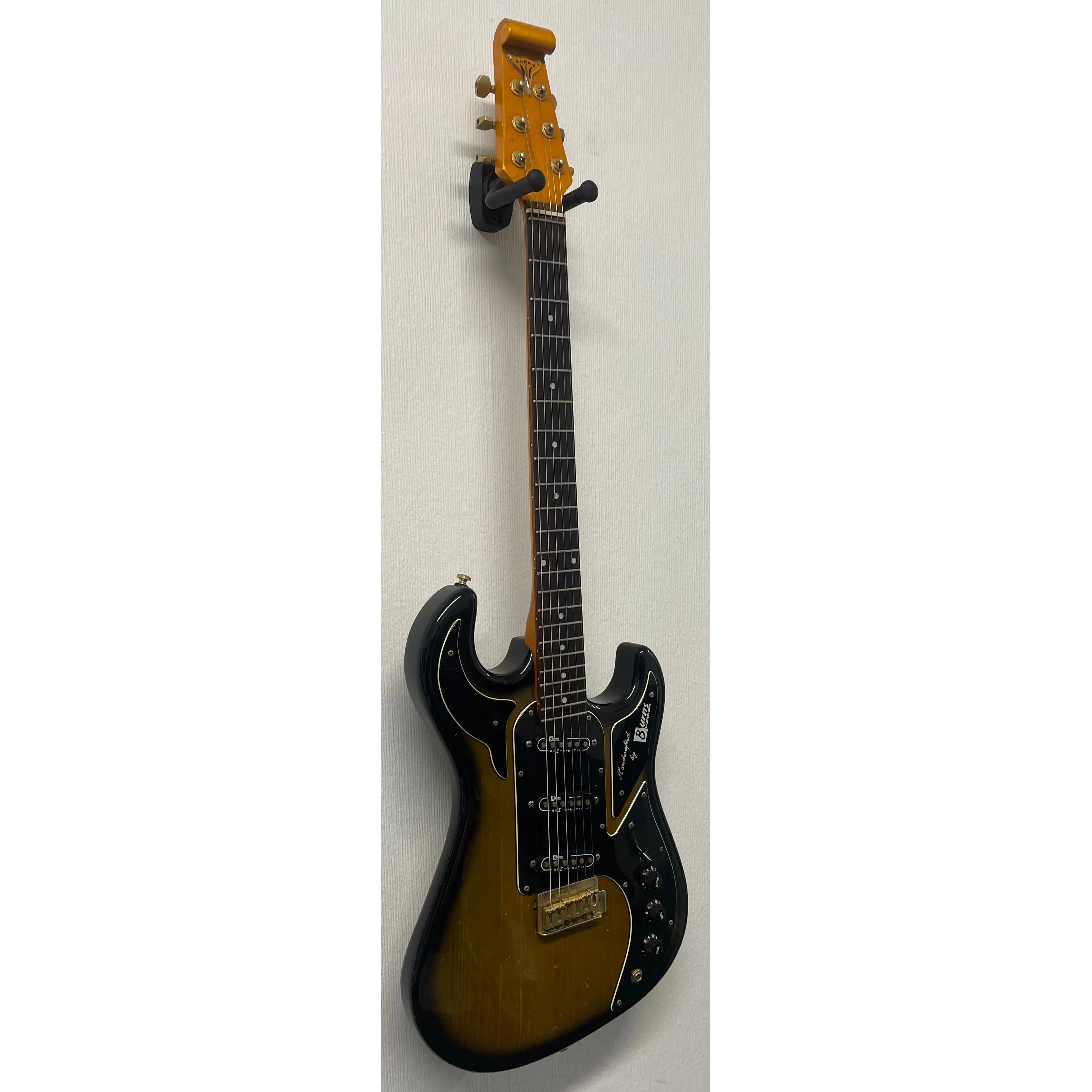 Burns London Marquee Club Series Electric Guitar in Green Burst with Gigbag Pre-Owned