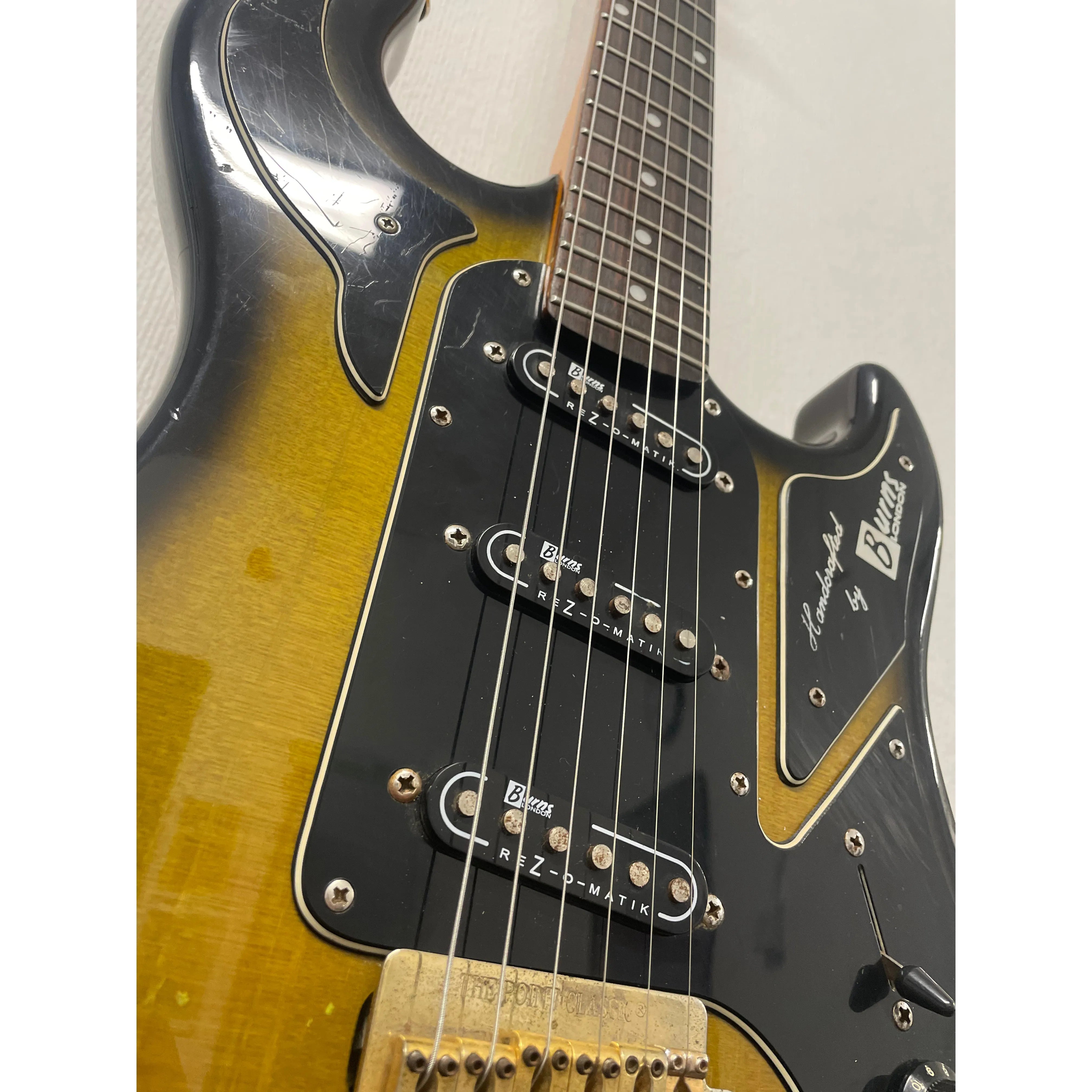 Burns London Marquee Club Series Electric Guitar in Green Burst with Gigbag Pre-Owned