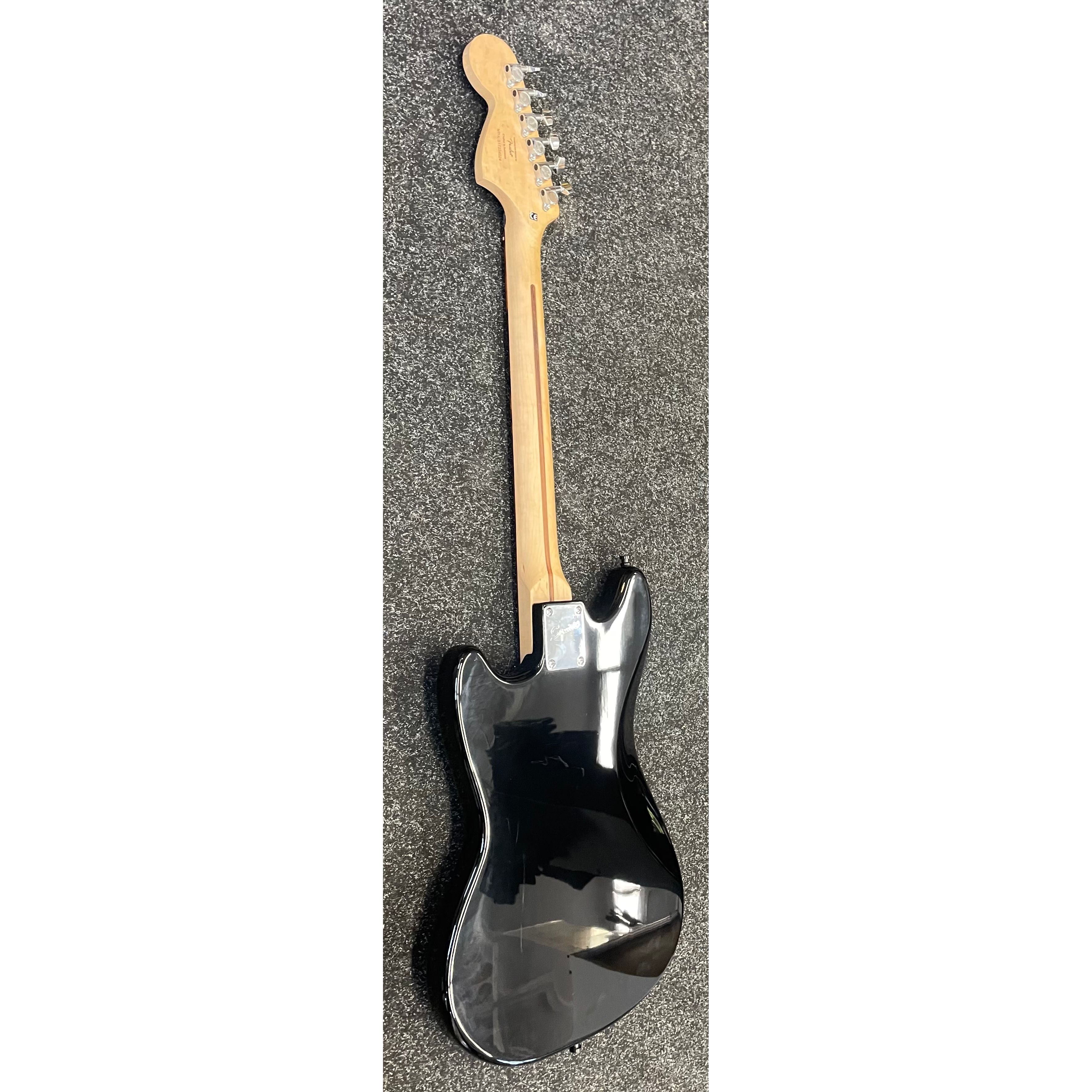 Squier by Fender Mustang Bullet Electric Guitar HH in Gloss Black Pre-Owned