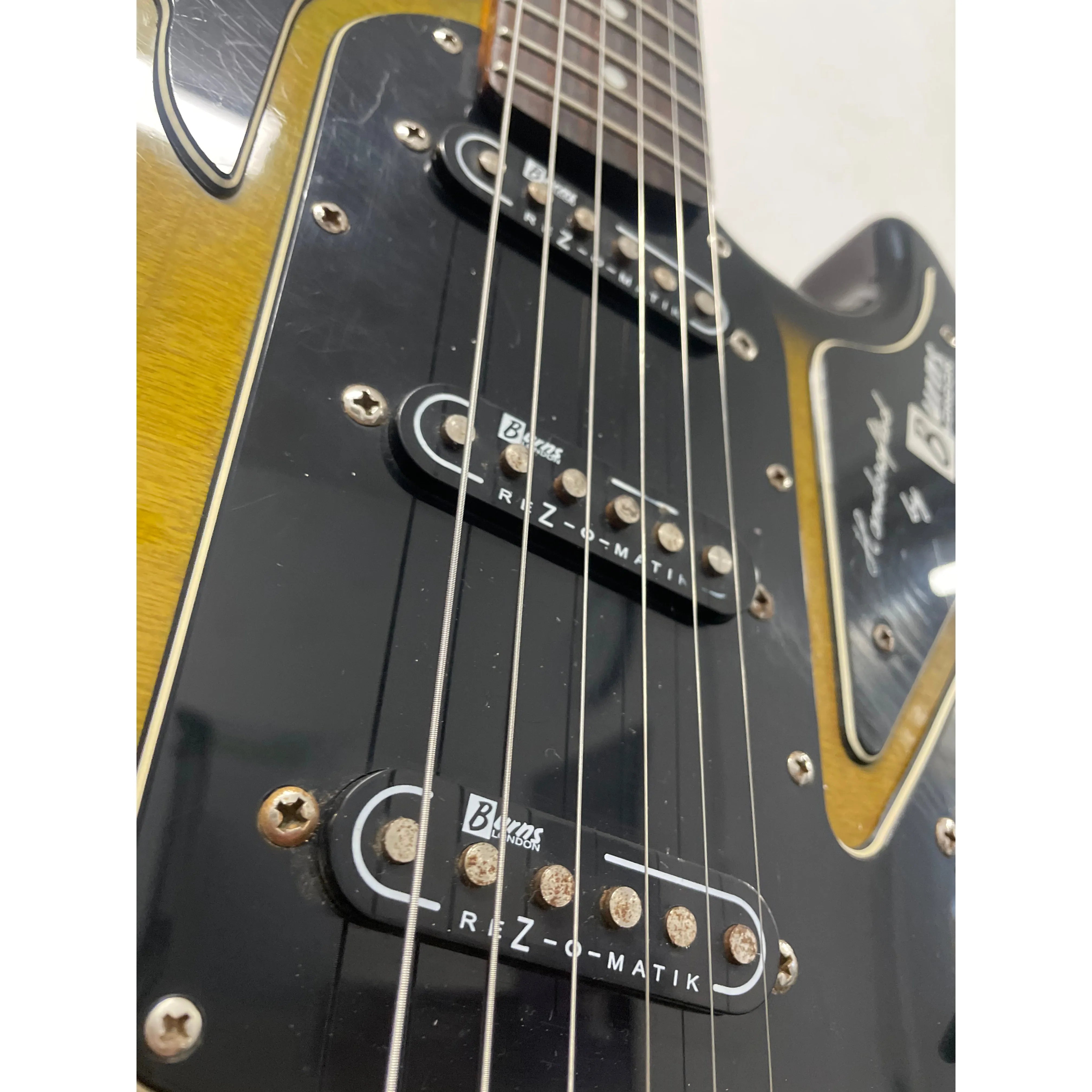 Burns London Marquee Club Series Electric Guitar in Green Burst with Gigbag Pre-Owned