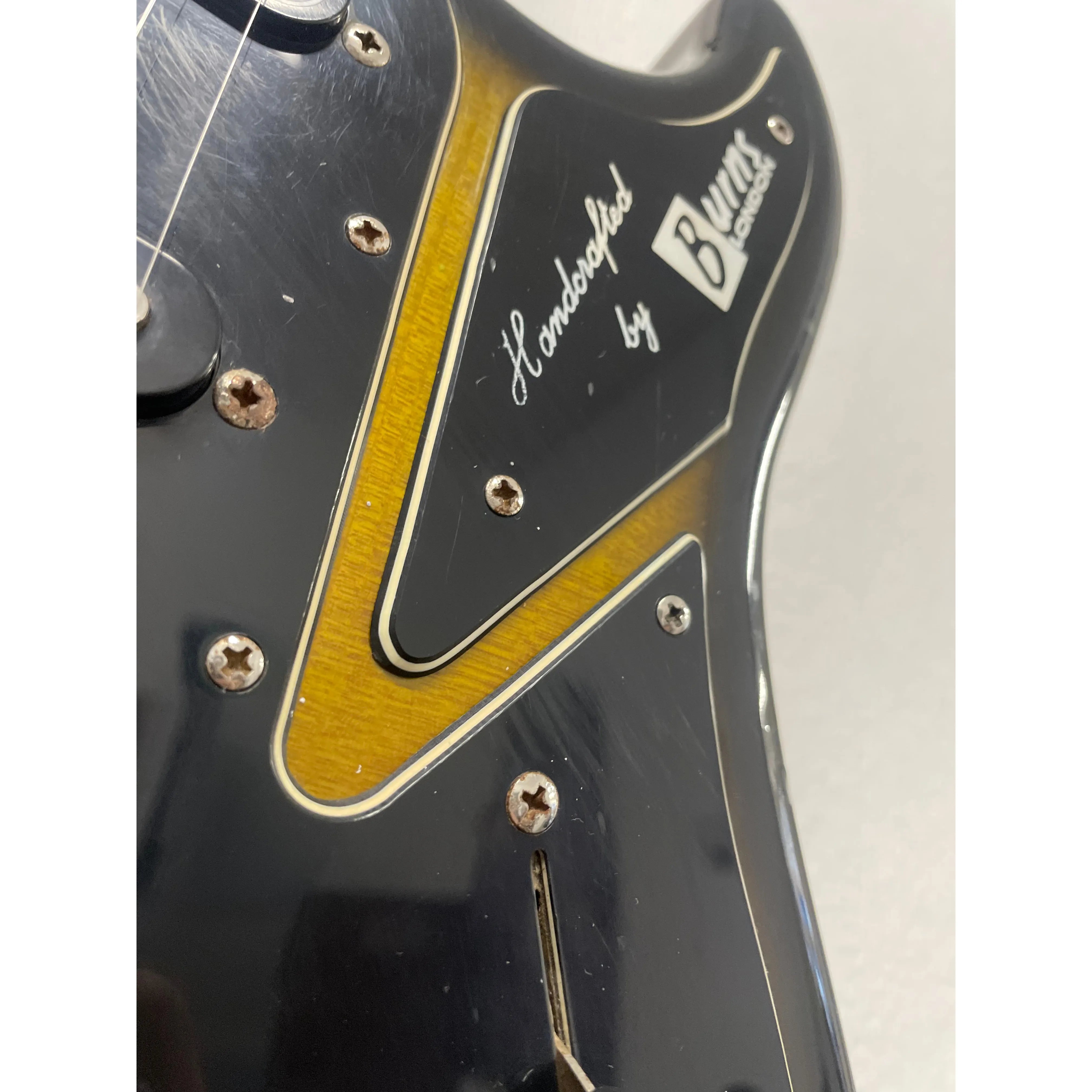 Burns London Marquee Club Series Electric Guitar in Green Burst with Gigbag Pre-Owned