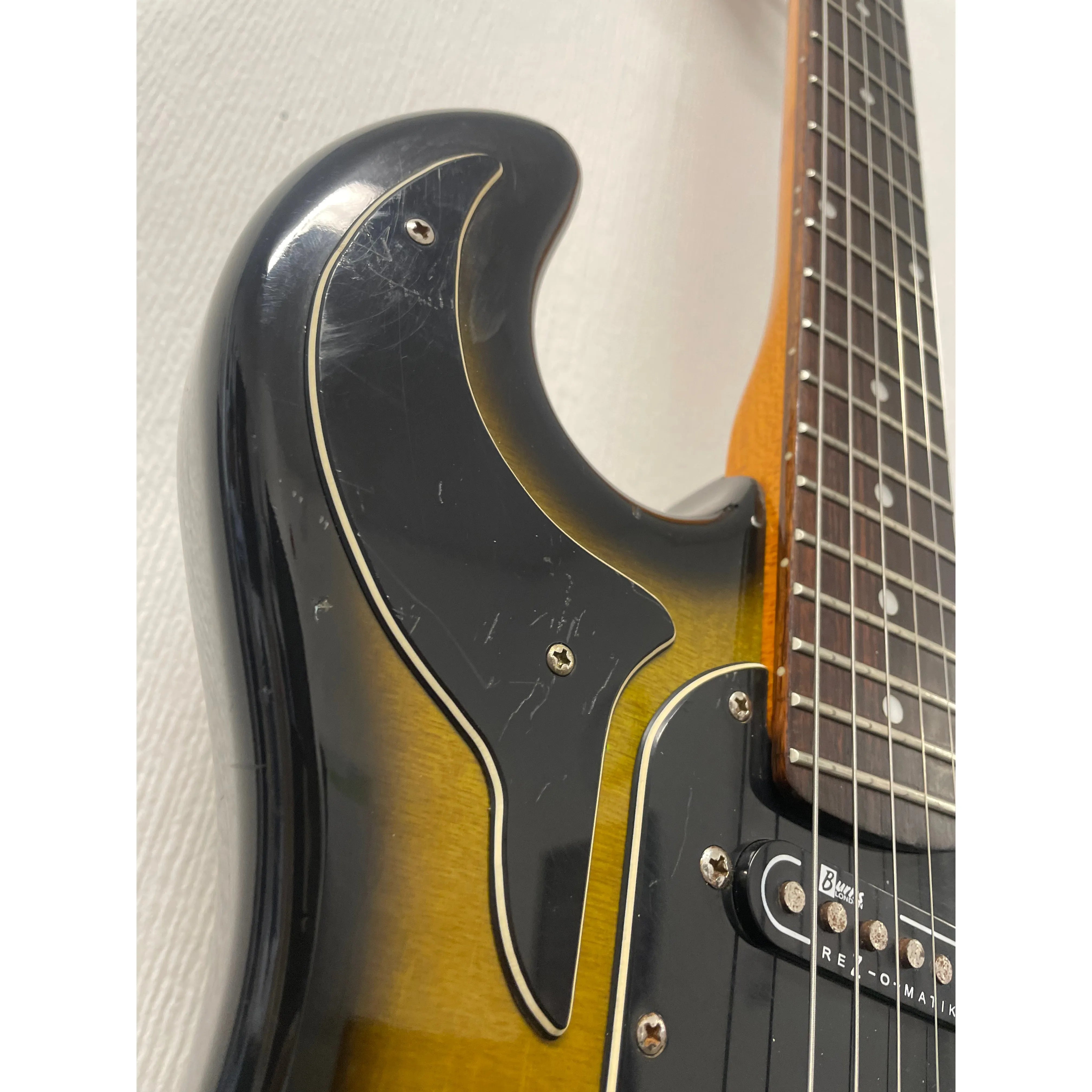 Burns London Marquee Club Series Electric Guitar in Green Burst with Gigbag Pre-Owned