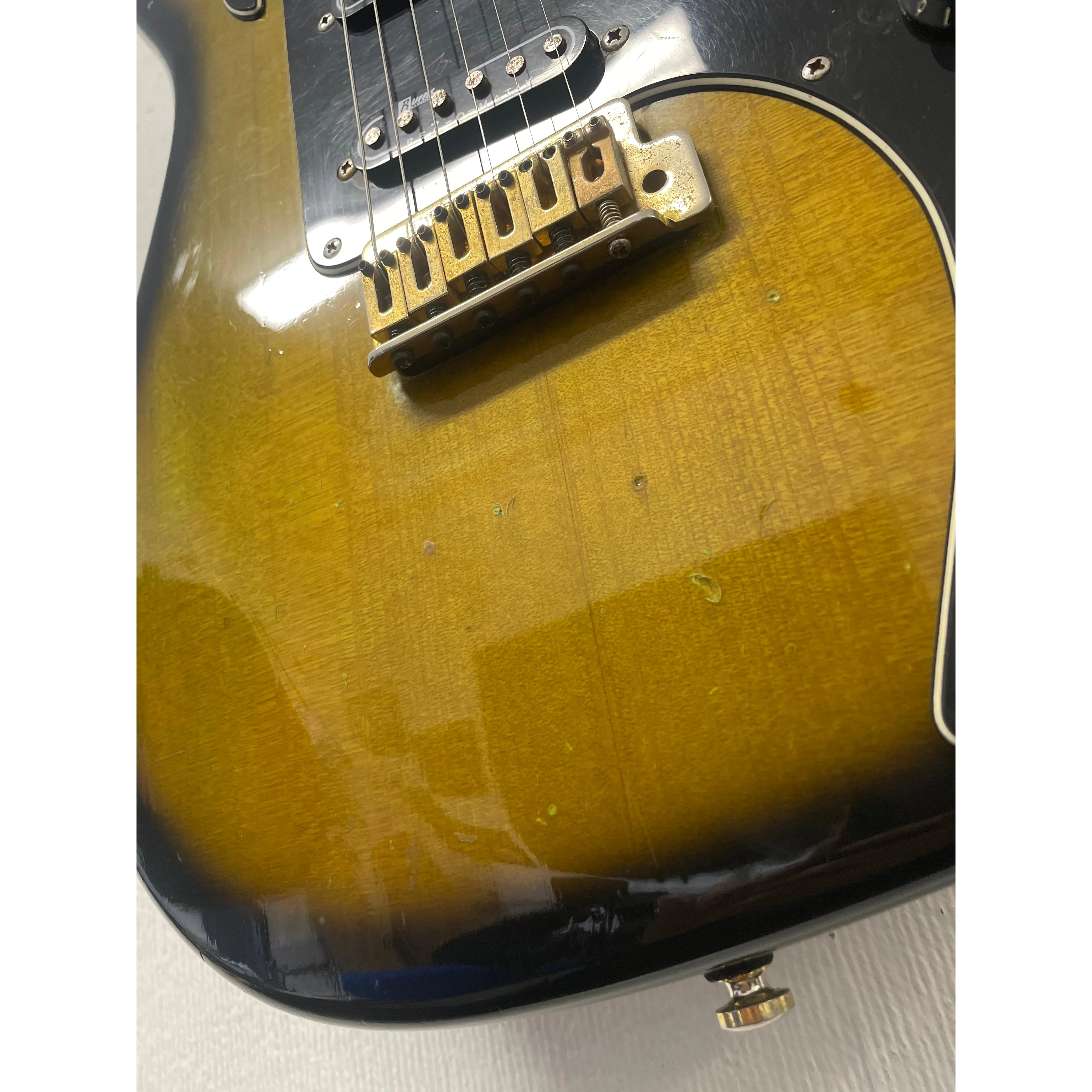 Burns London Marquee Club Series Electric Guitar in Green Burst with Gigbag Pre-Owned