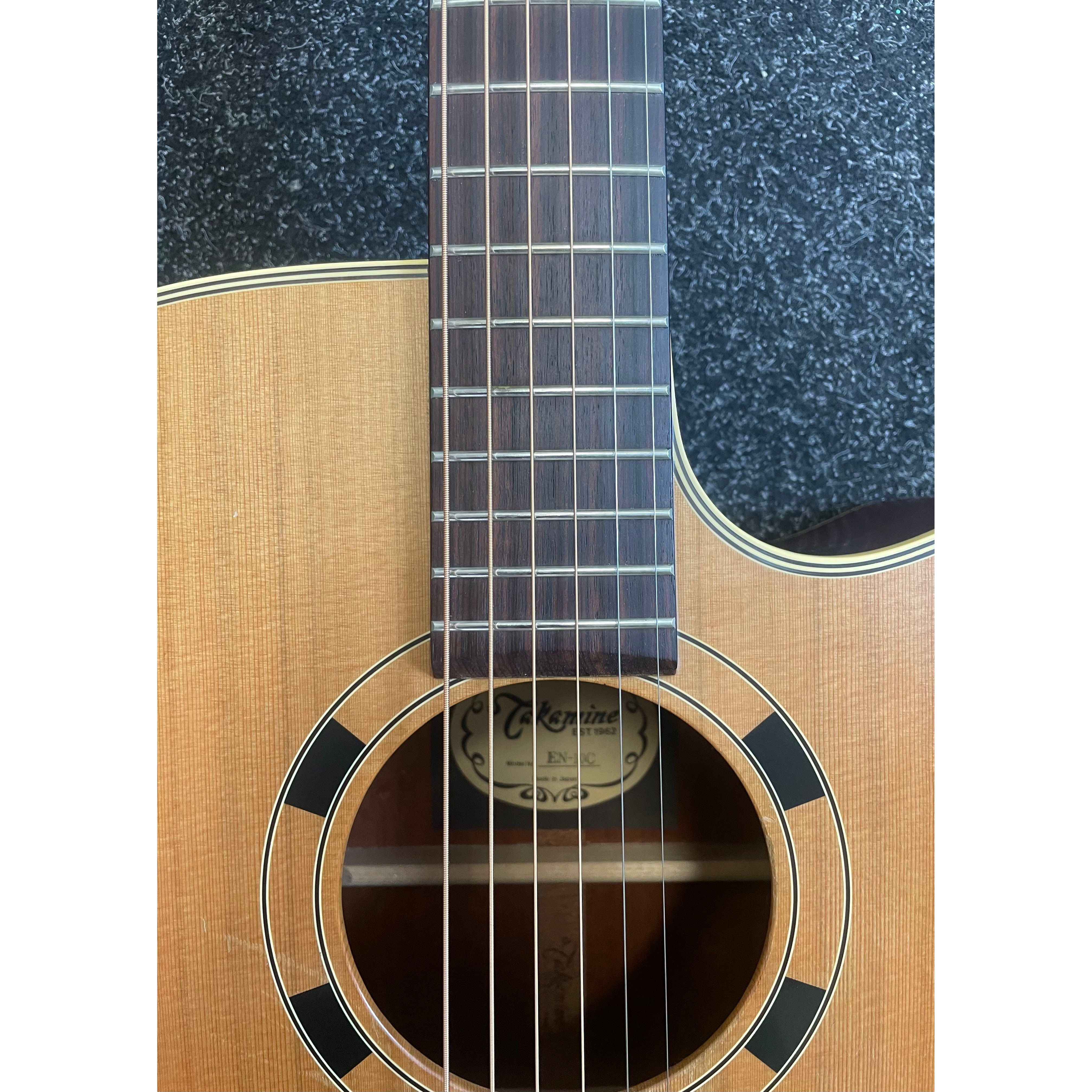 Takamine EN-10C Dreadnought Electro Acoustic Guitar MIJ Made in Japan with Hardcase Pre-Owned