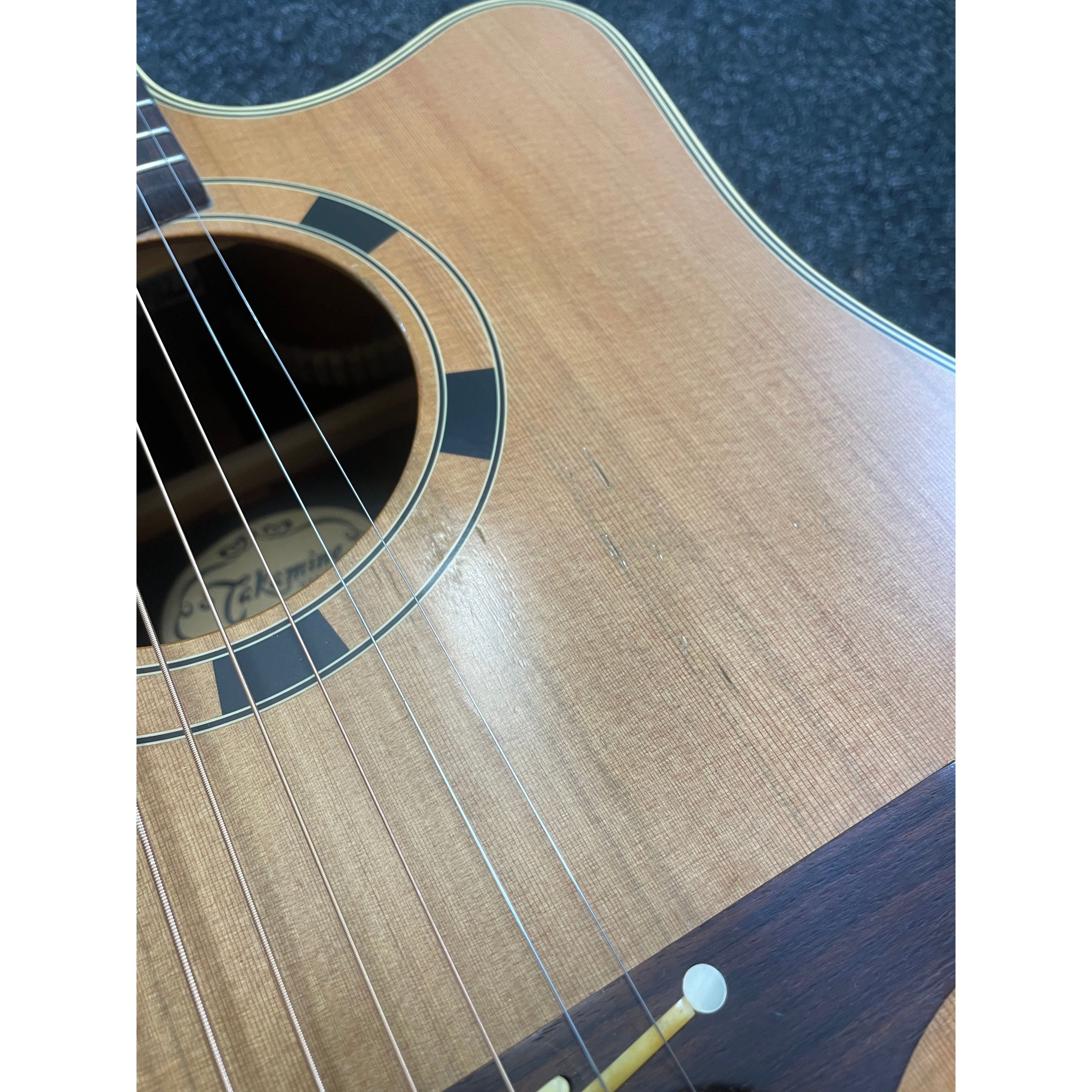 Takamine EN-10C Dreadnought Electro Acoustic Guitar MIJ Made in Japan with Hardcase Pre-Owned
