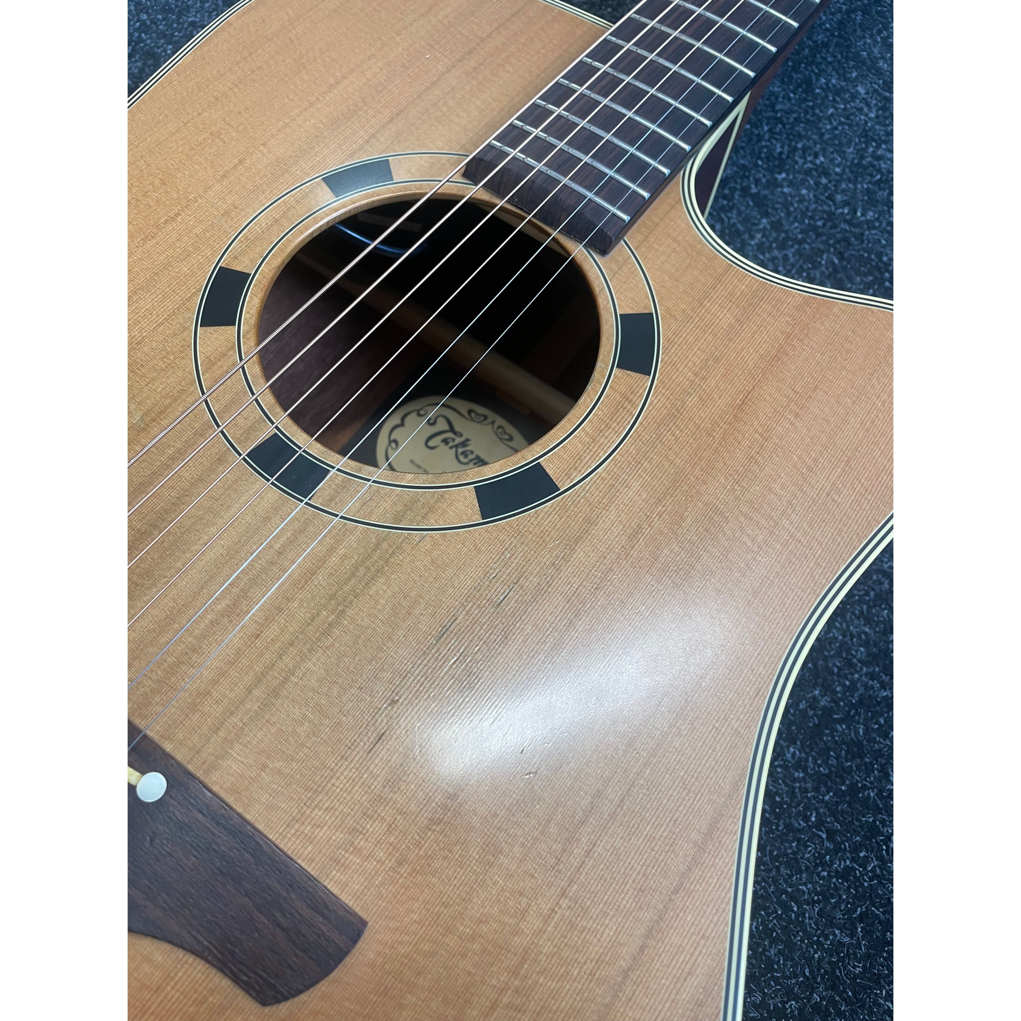 Takamine EN-10C Dreadnought Electro Acoustic Guitar MIJ Made in Japan with Hardcase Pre-Owned