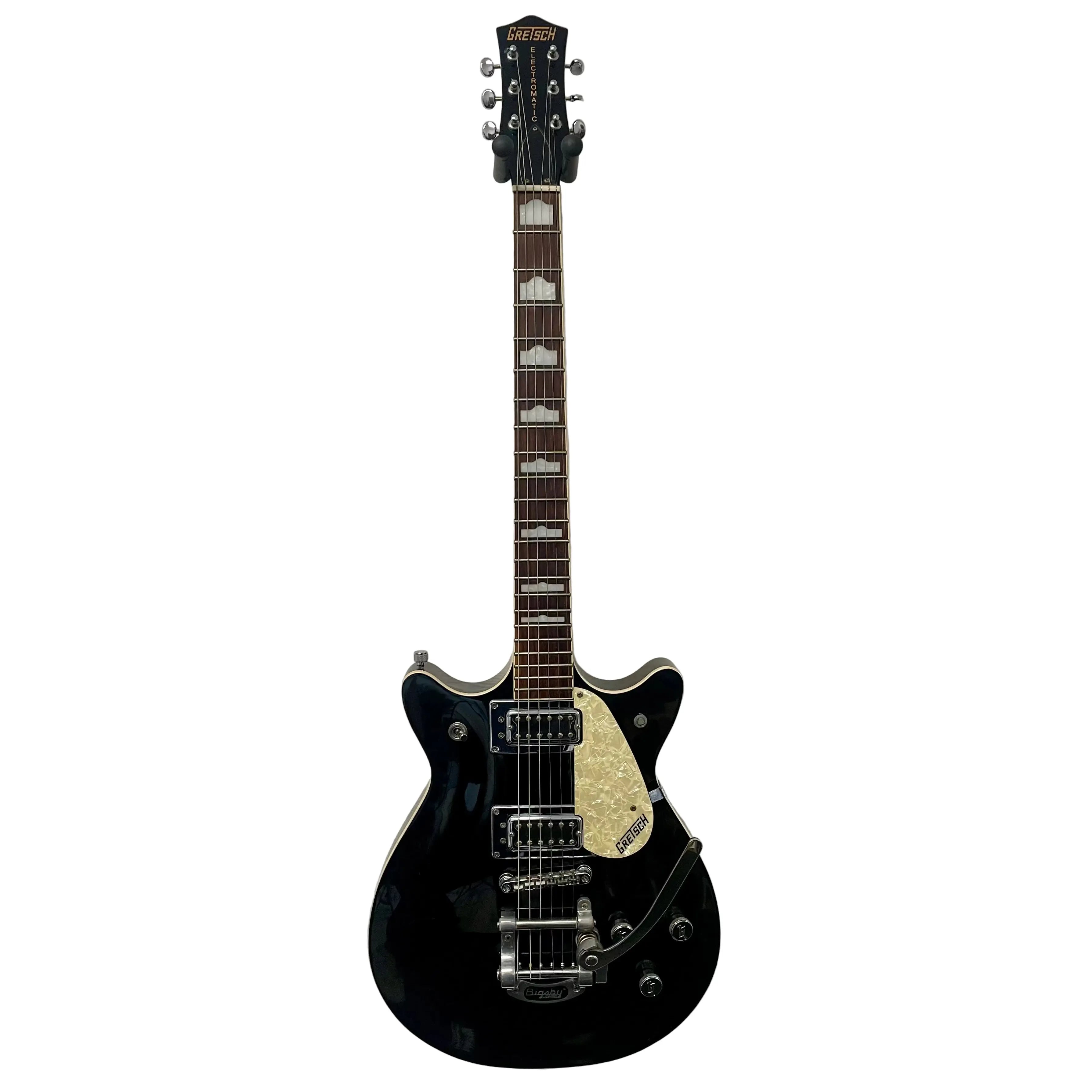 Gretsch G5445T Double Cut Jet Electric Guitar in Black with Bigsby & Gigbag Pre-Owned