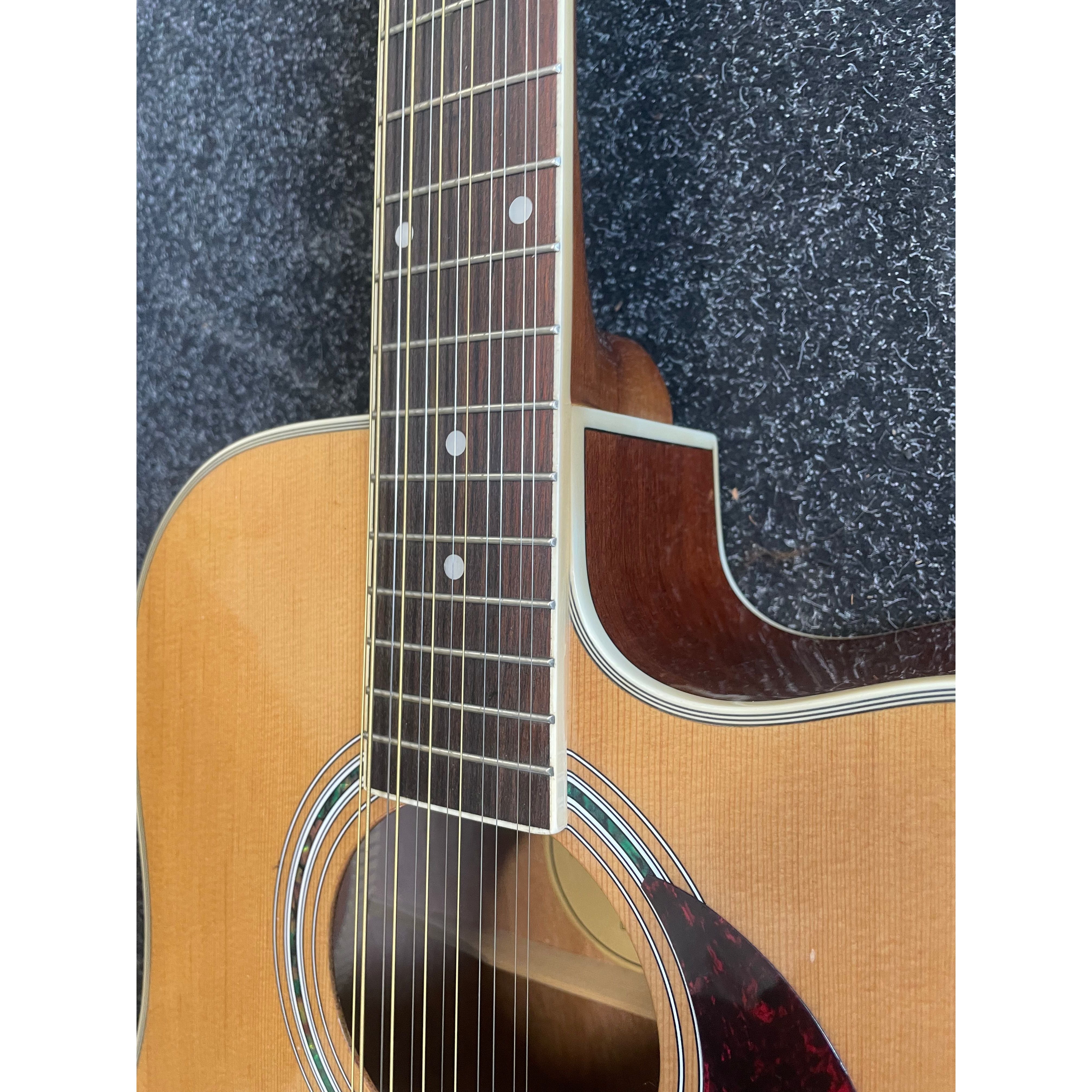 Gear4Music DN-112NT 12 String Dreadnought Acoustic Guitar in Natural Pre-Owned