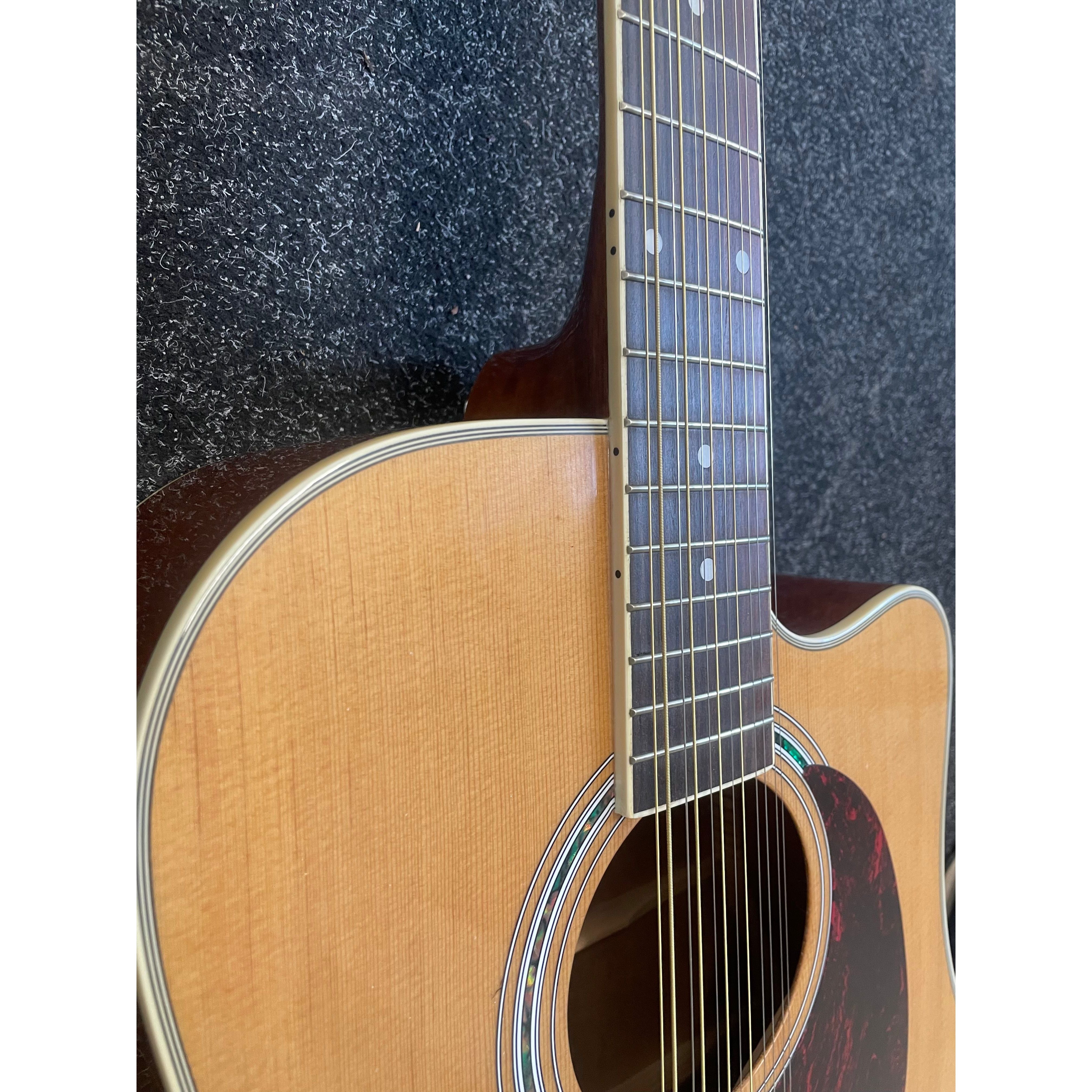 Gear4Music DN-112NT 12 String Dreadnought Acoustic Guitar in Natural Pre-Owned