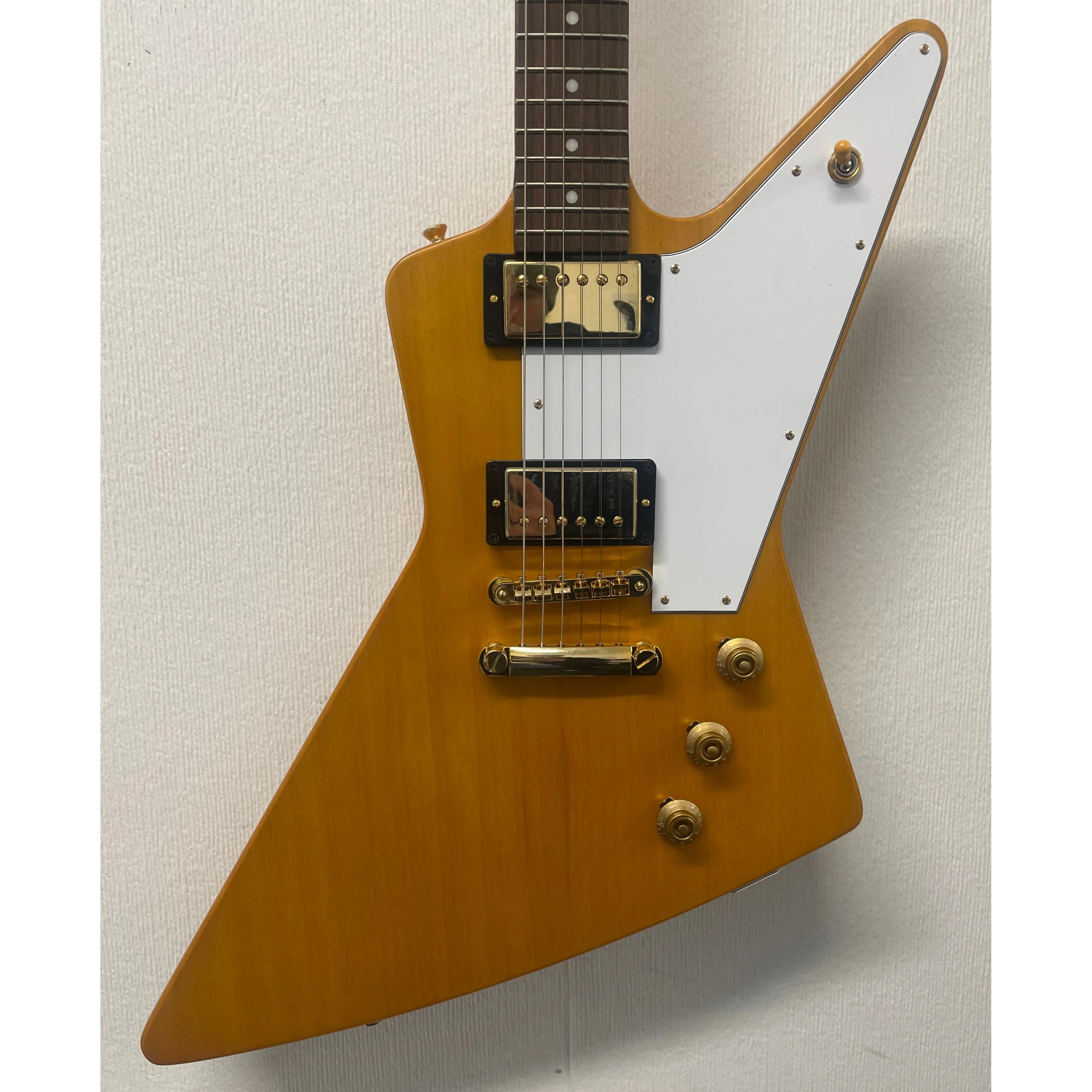 Epiphone Inspired Gibson '58 Korina Explorer Electric Guitar with Original Hardcase Pre-Owned
