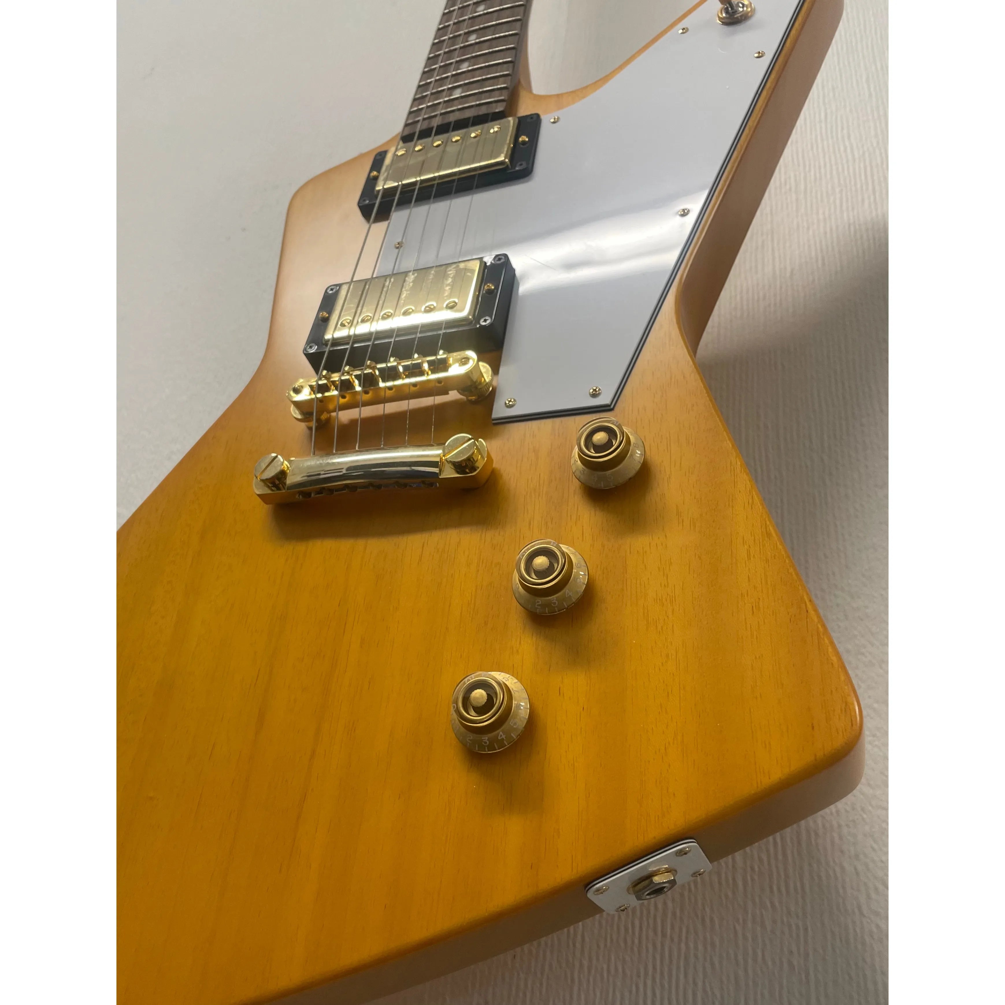 Epiphone Inspired Gibson '58 Korina Explorer Electric Guitar with Original Hardcase Pre-Owned