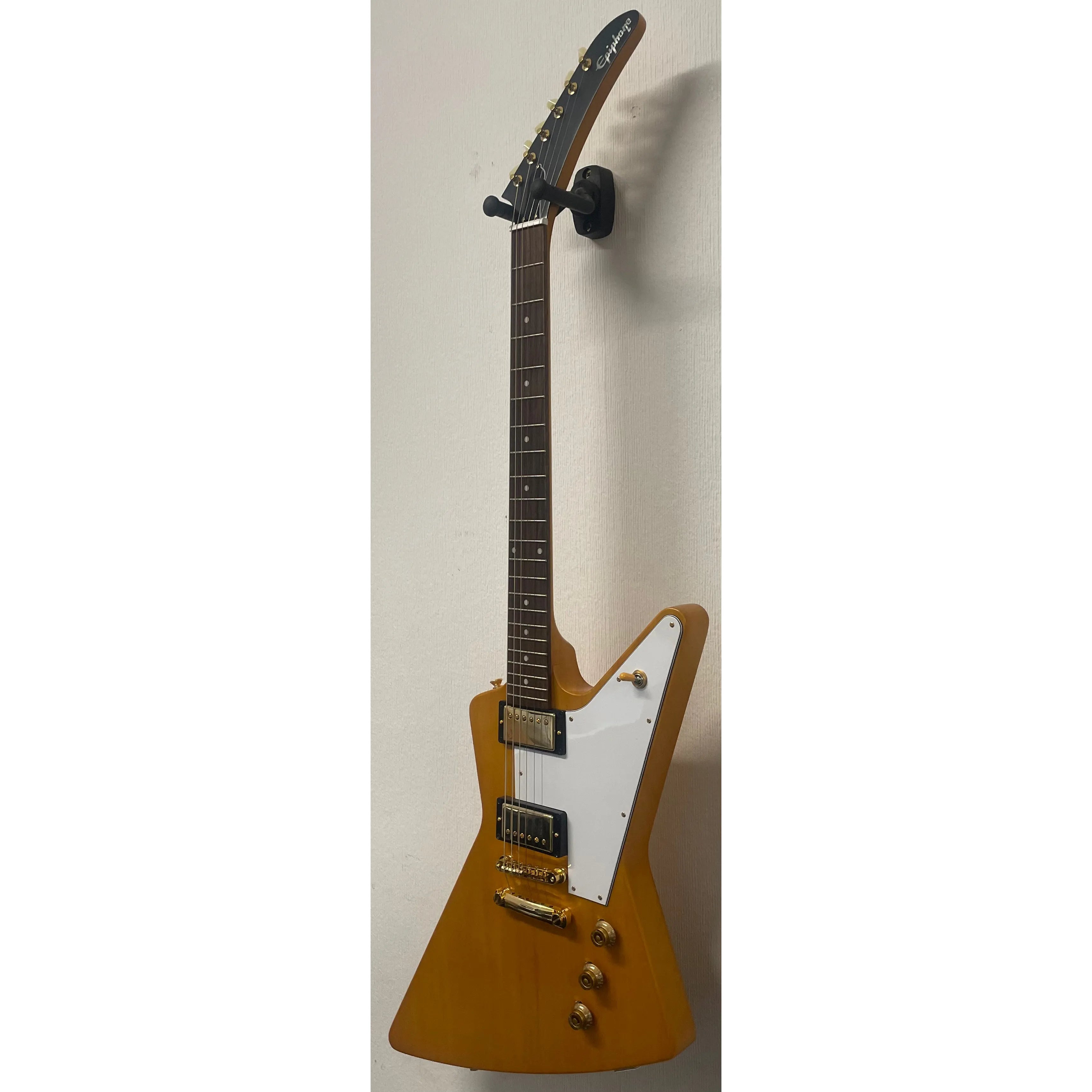 Epiphone Inspired Gibson '58 Korina Explorer Electric Guitar with Original Hardcase Pre-Owned
