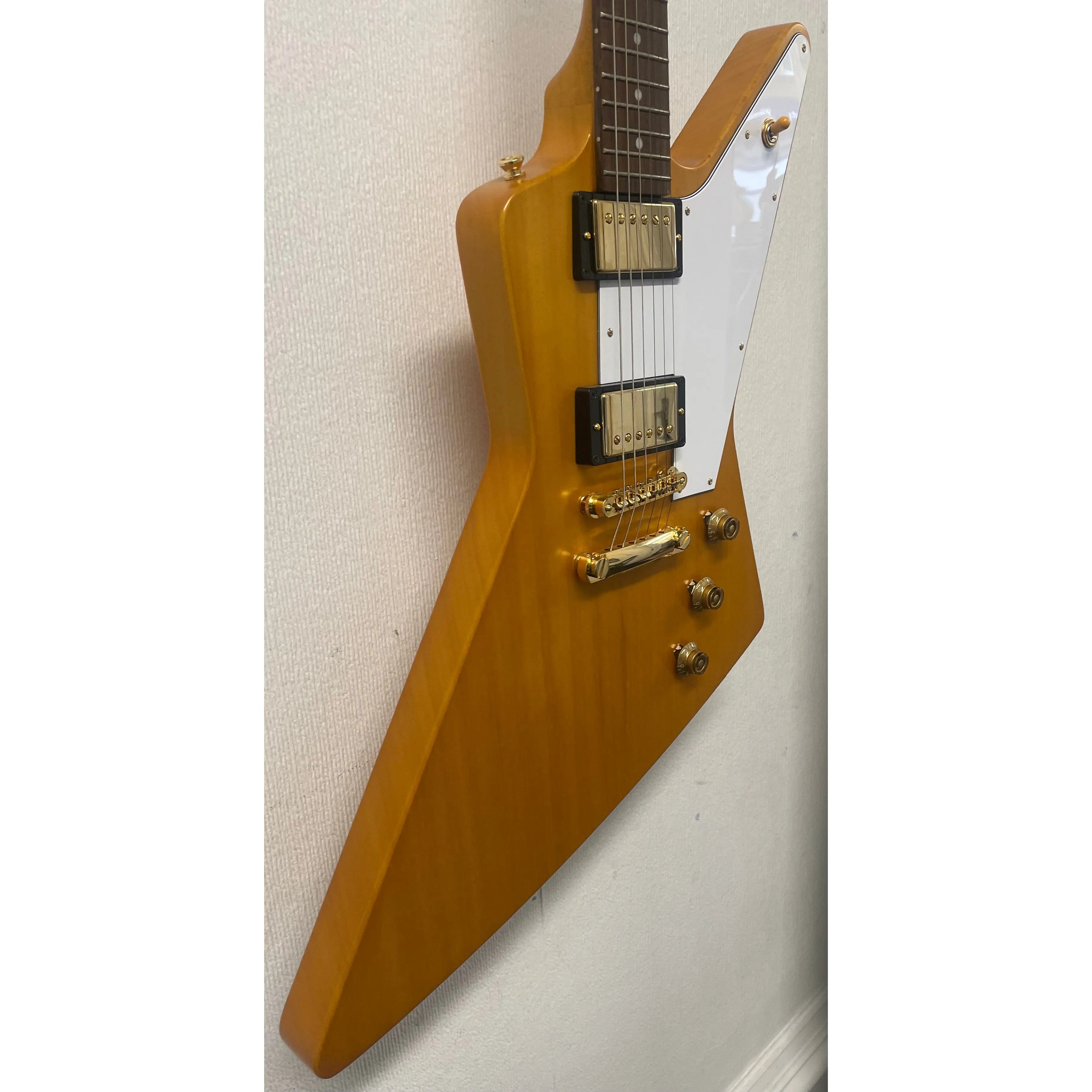 Epiphone Inspired Gibson '58 Korina Explorer Electric Guitar with Original Hardcase Pre-Owned