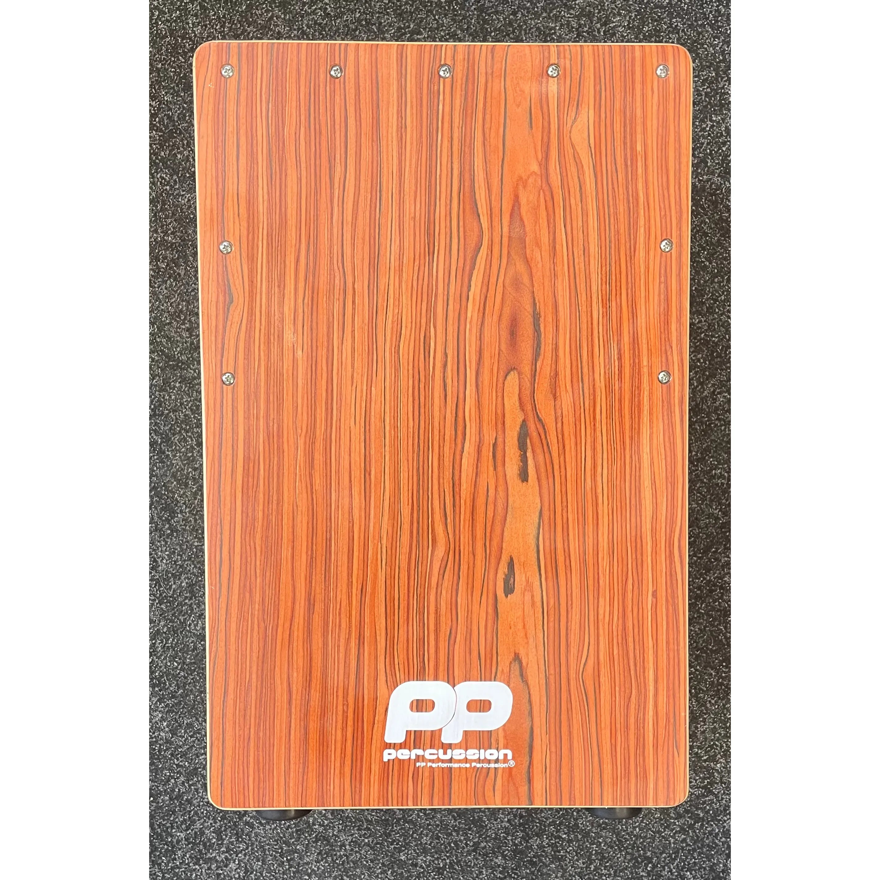 PP Percussion PP150 Dark Wood Front Cajon With Gigbag Pre-Owned