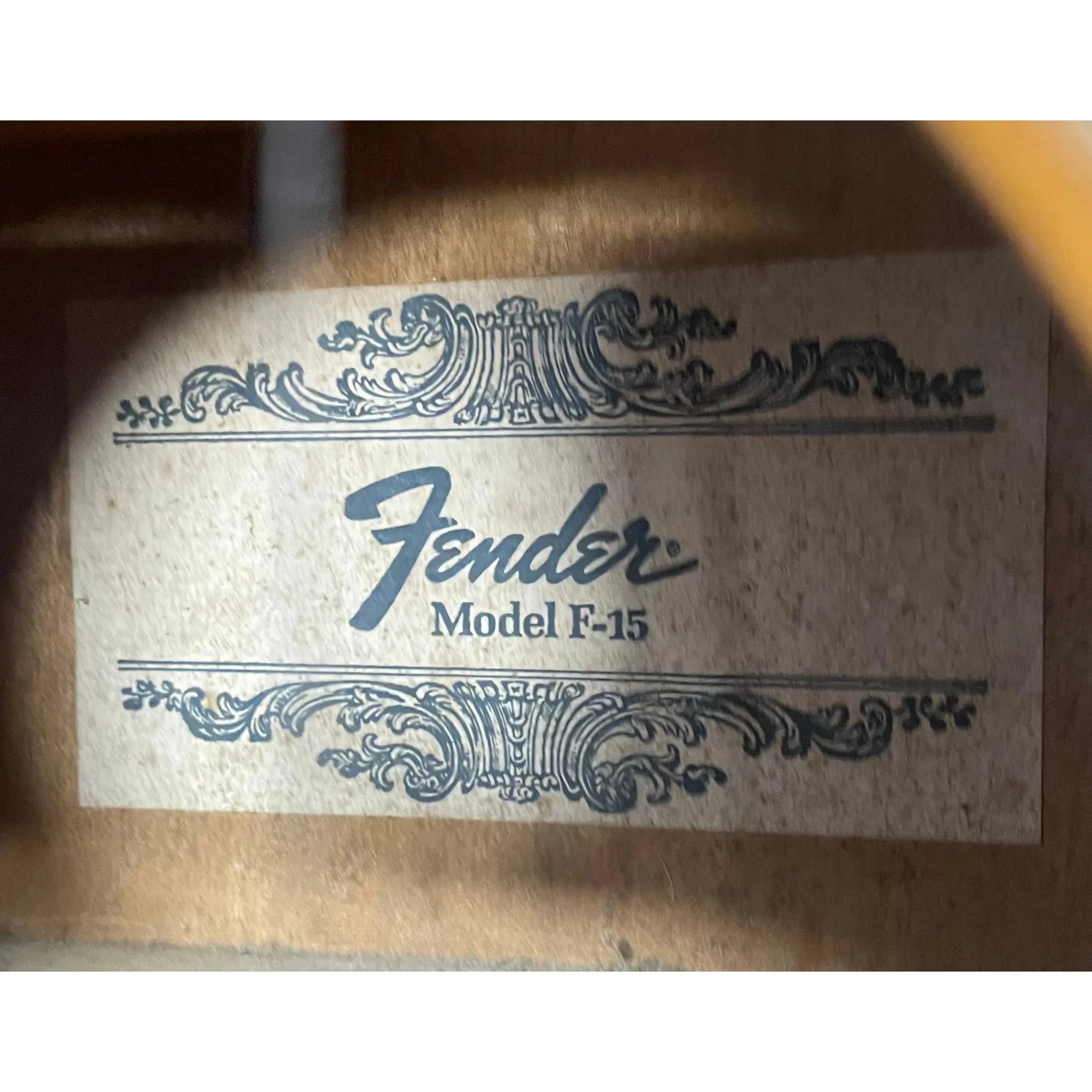 Fender F-15 Acoustic Guitar, Made in Japan, 1970s Pre-Owned