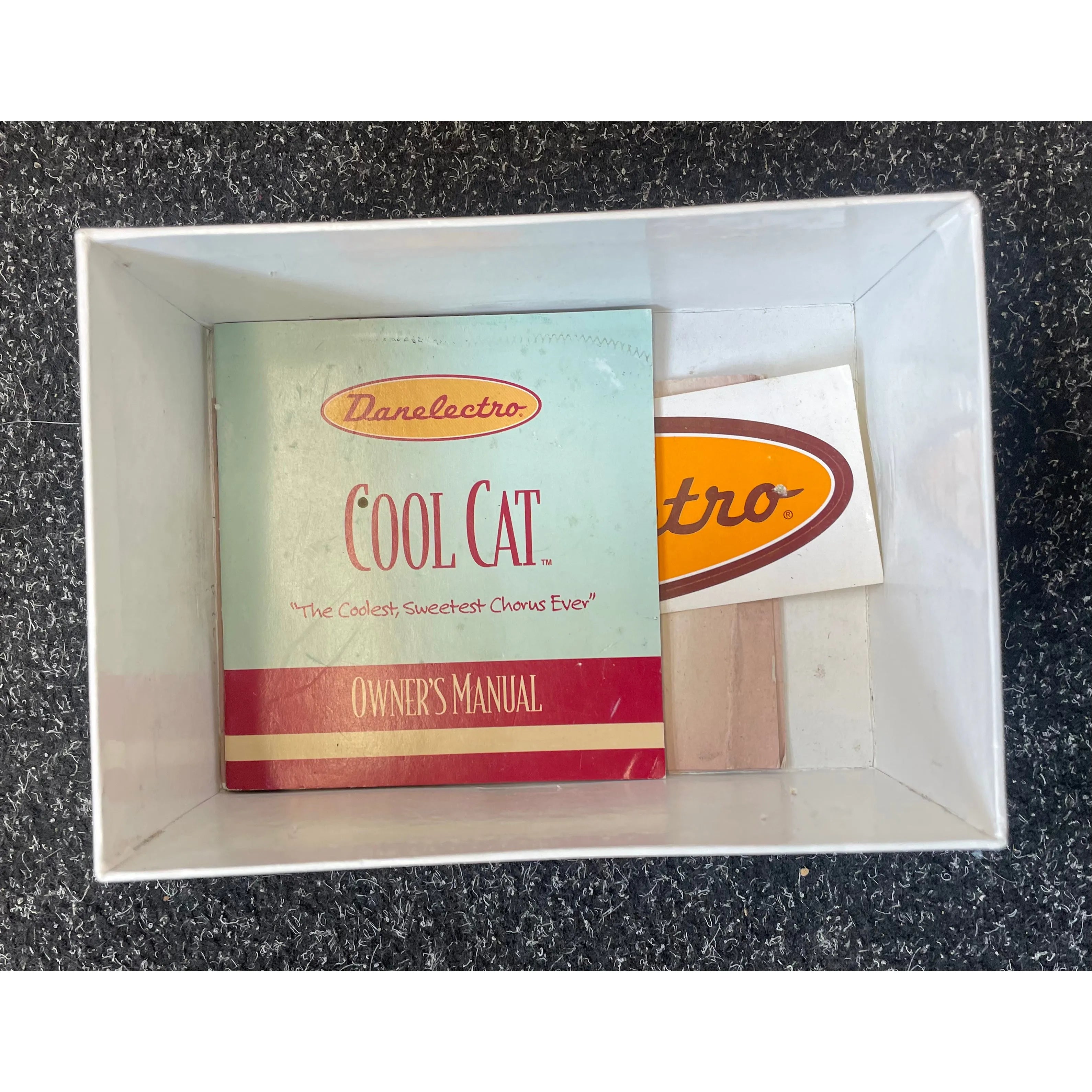 Danelectro Cool Cat Chorus Pedal for Guitar Pre-Owned