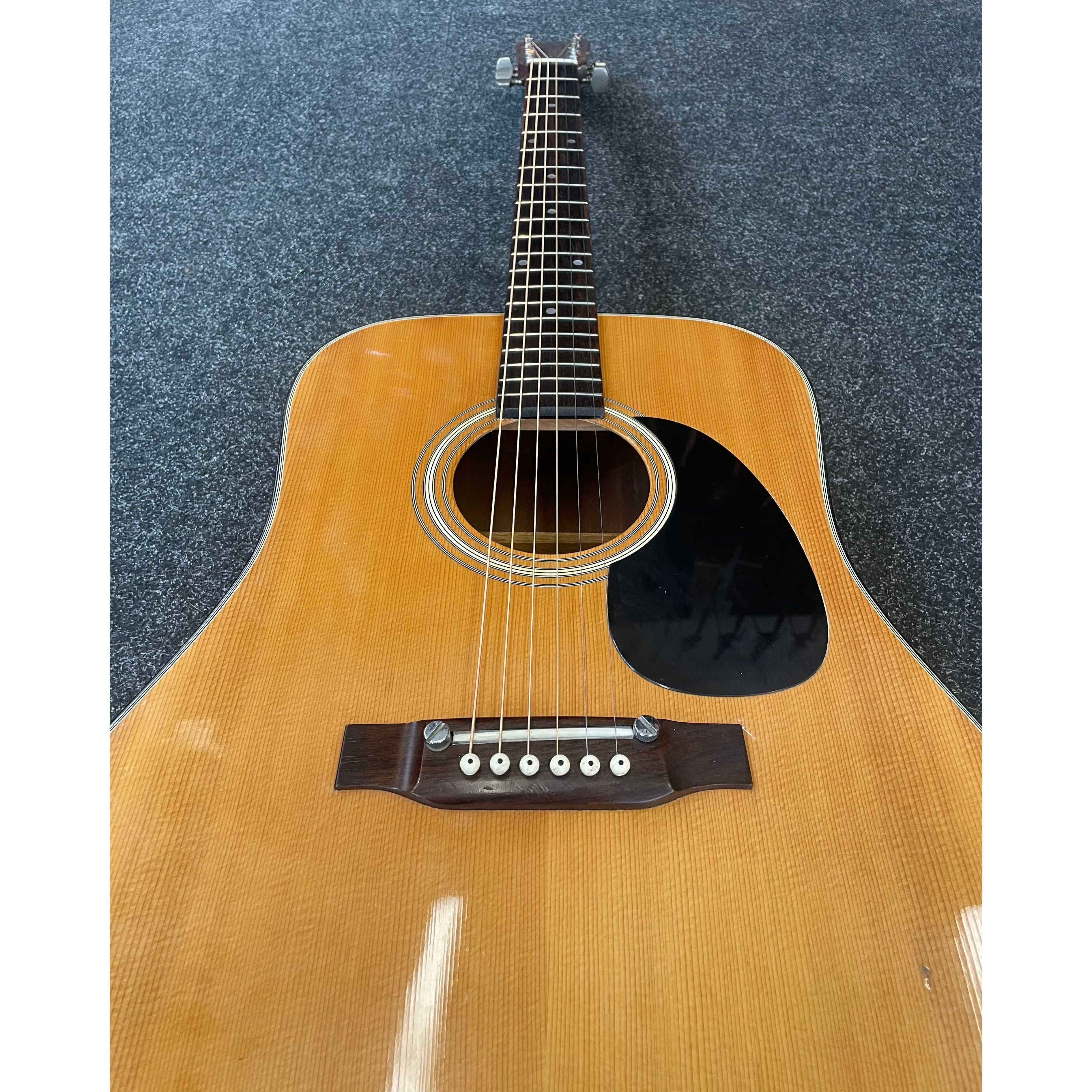 C. F. Mountain W-120 1970's Lawsuit Era Acoustic Guitar MIJ Made in Japan with Gigbag Pre-Owned