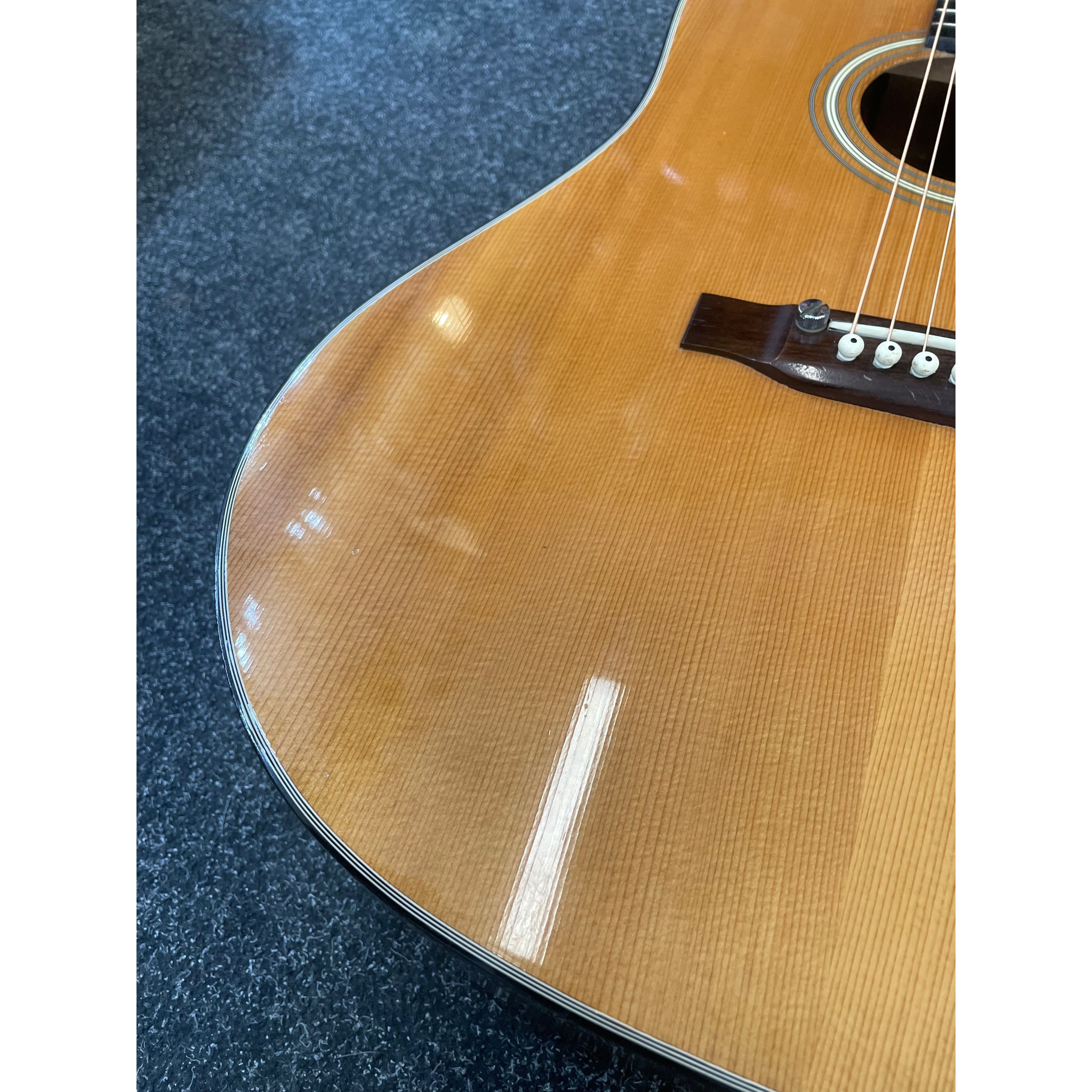 C. F. Mountain W-120 1970's Lawsuit Era Acoustic Guitar MIJ Made in Japan with Gigbag Pre-Owned